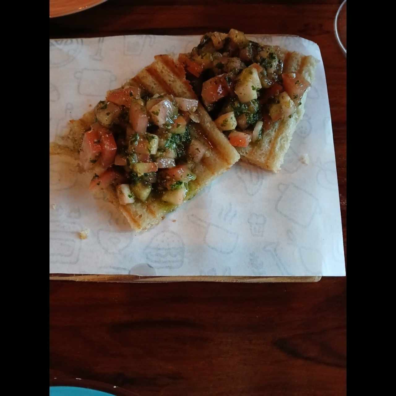 Bruschetta y Tomato