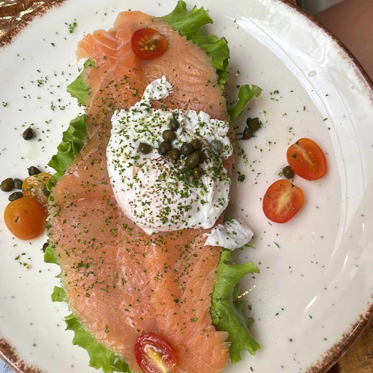 Desayunos - Salmón Poché