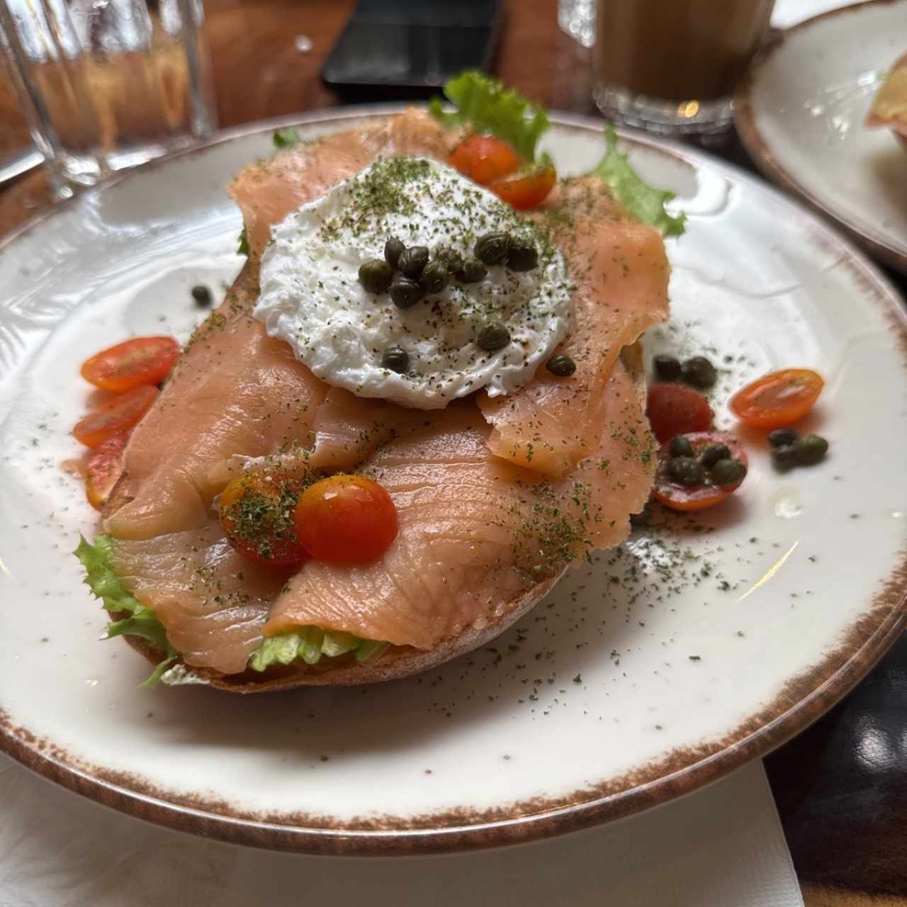 Desayunos - Salmón Poché