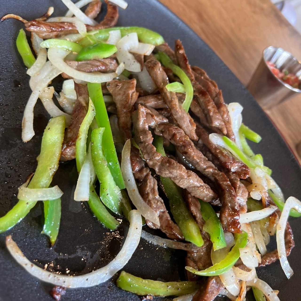 FAJITAS (filete de res/pollo)