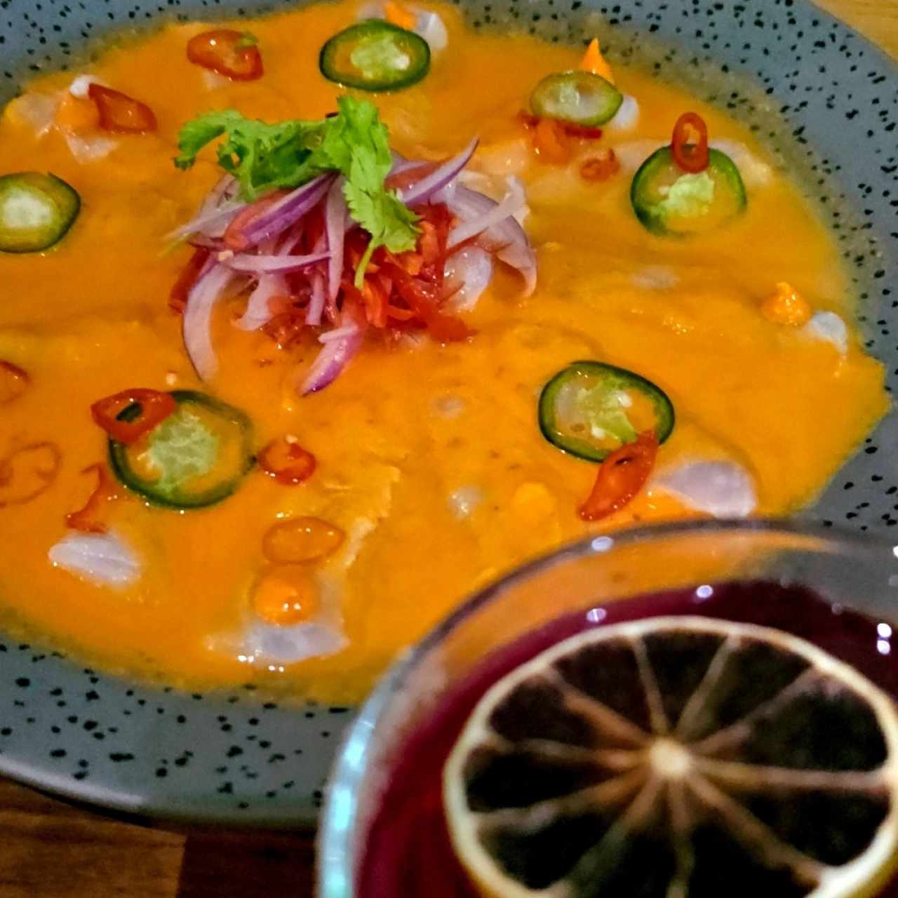 Tiradito de corvina
