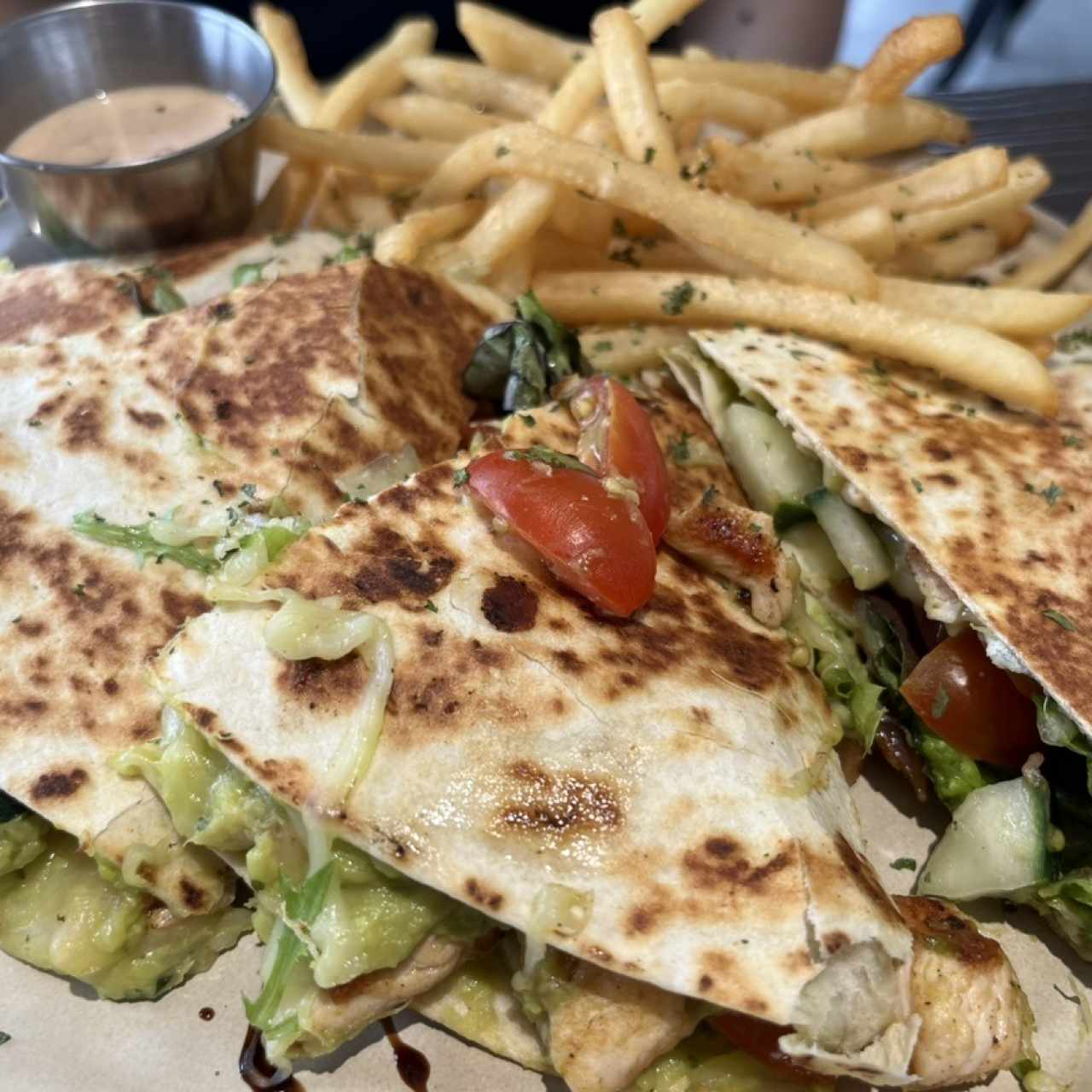 Brunchfast - Quesadilla Caprese