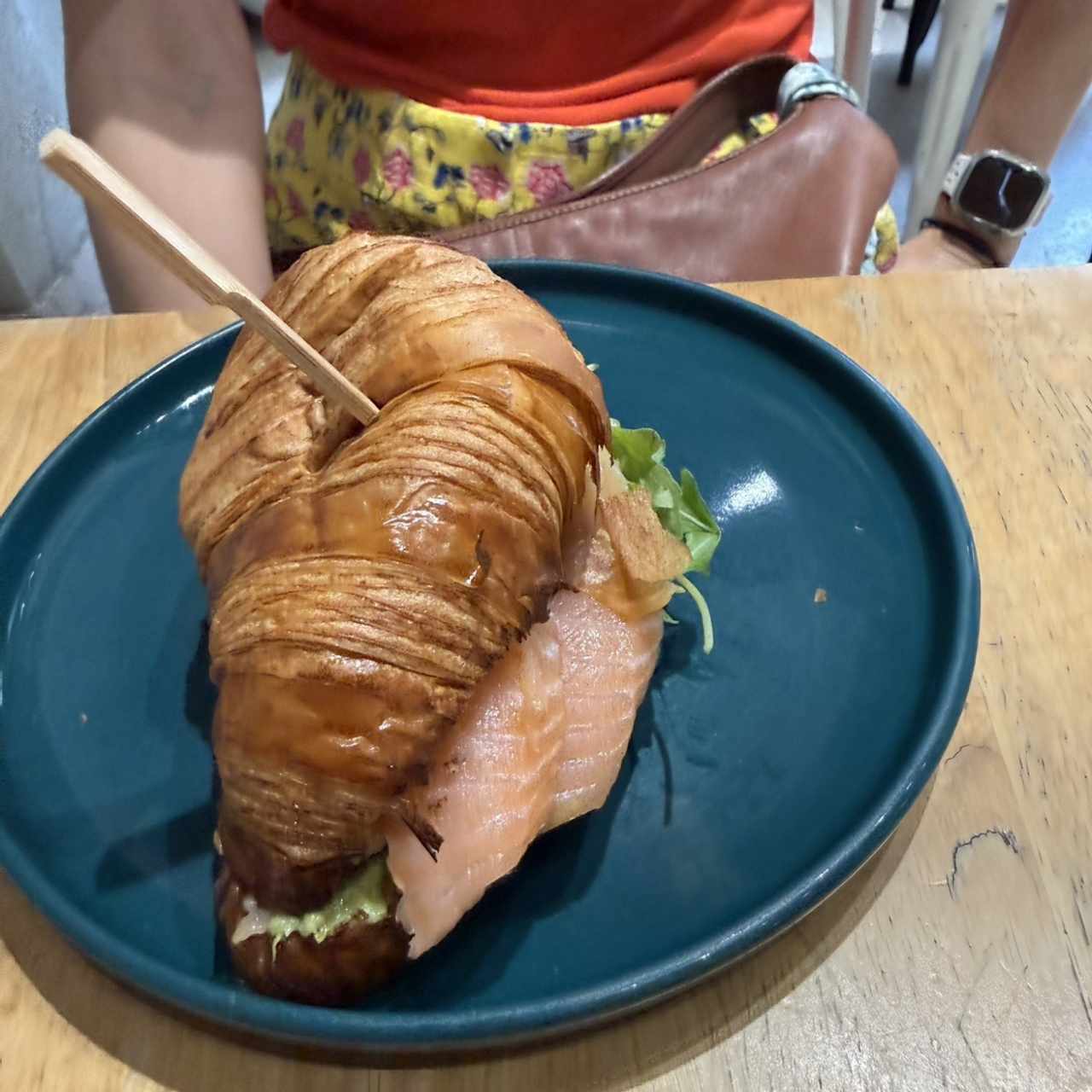 Croissants - Smoke Salmon Avocado