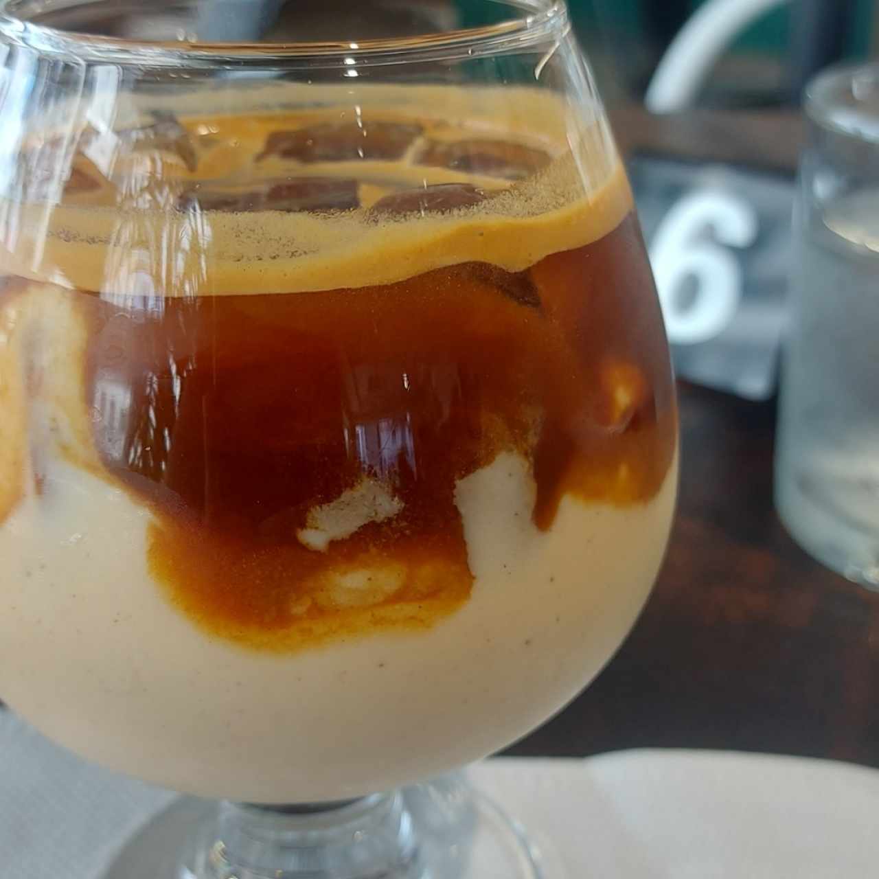 Especial café espresso y ron ponche