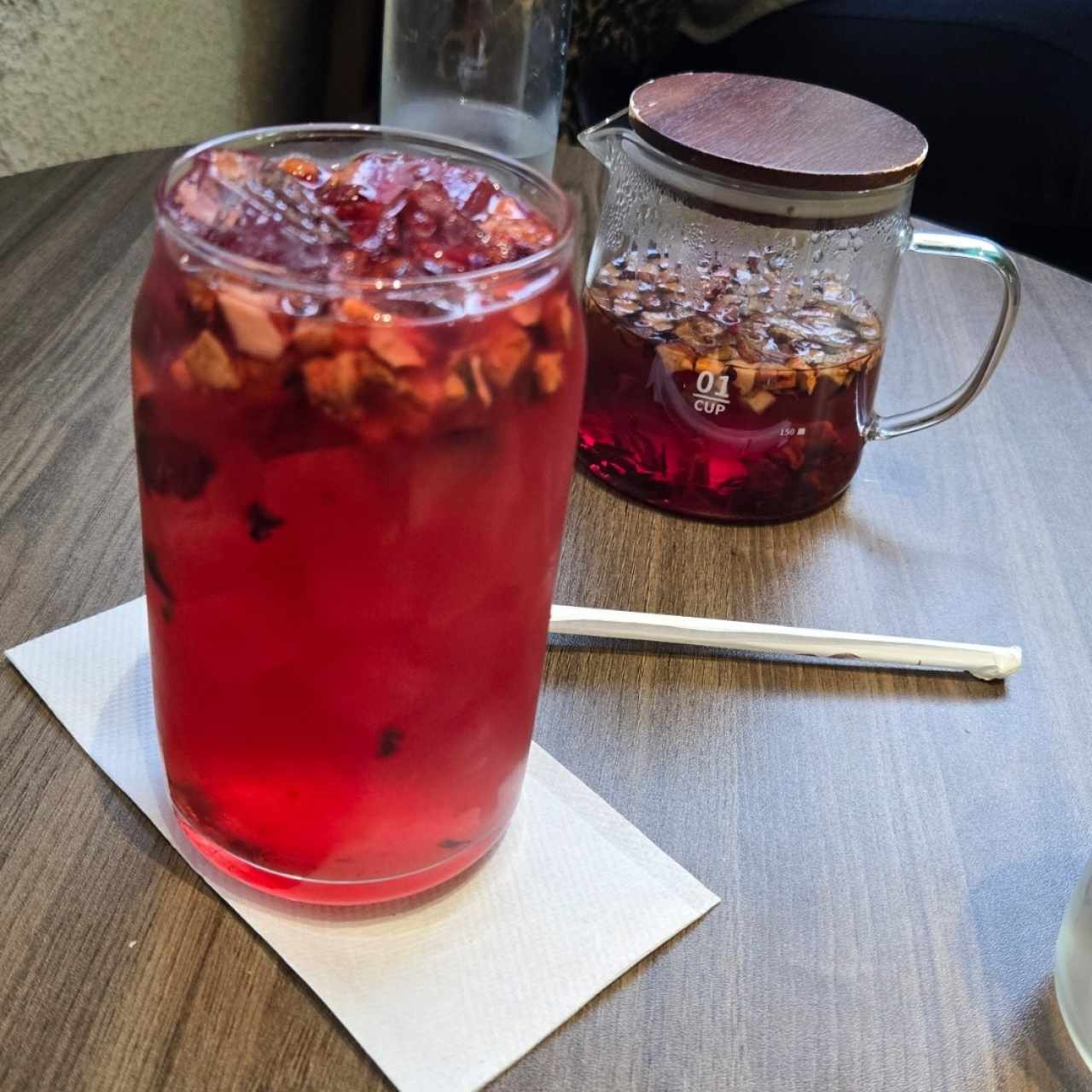 Cranberry Infusión - Fría y caliente 