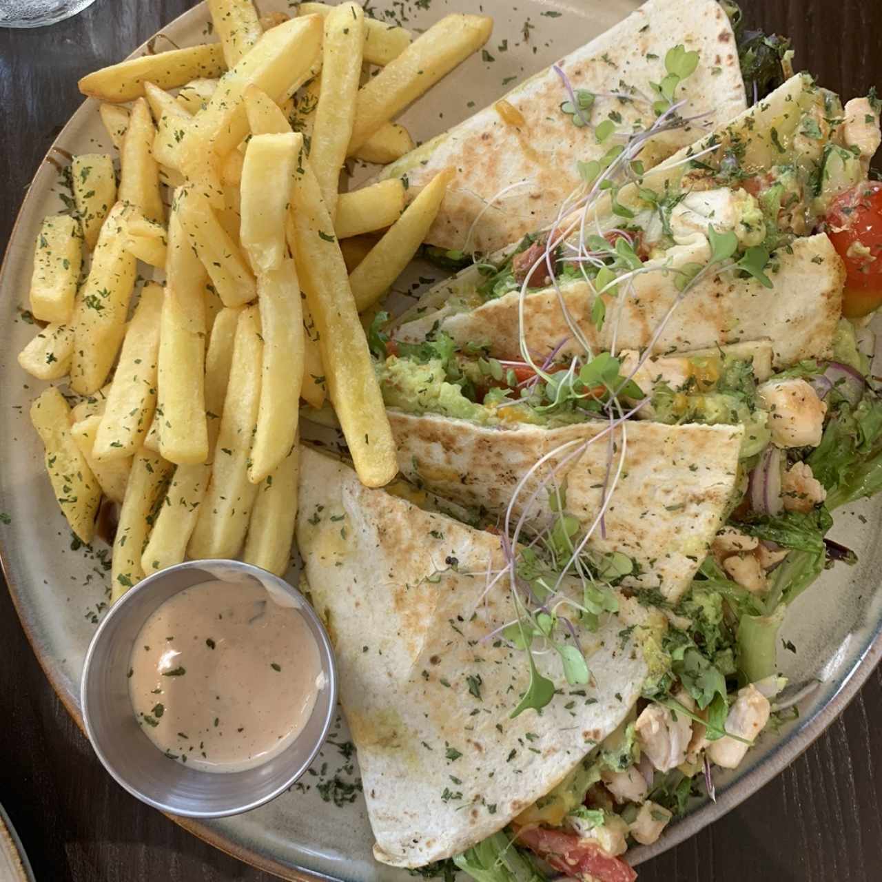 Brunchfast - Quesadilla Caprese