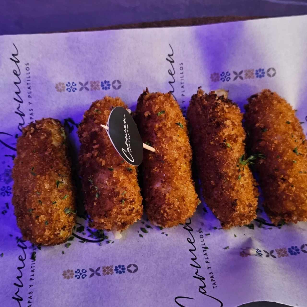 Croquetas de jamón iberico