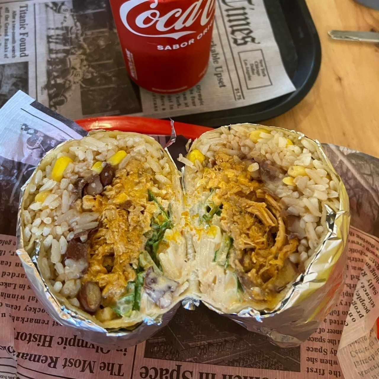 Menú - Burrito