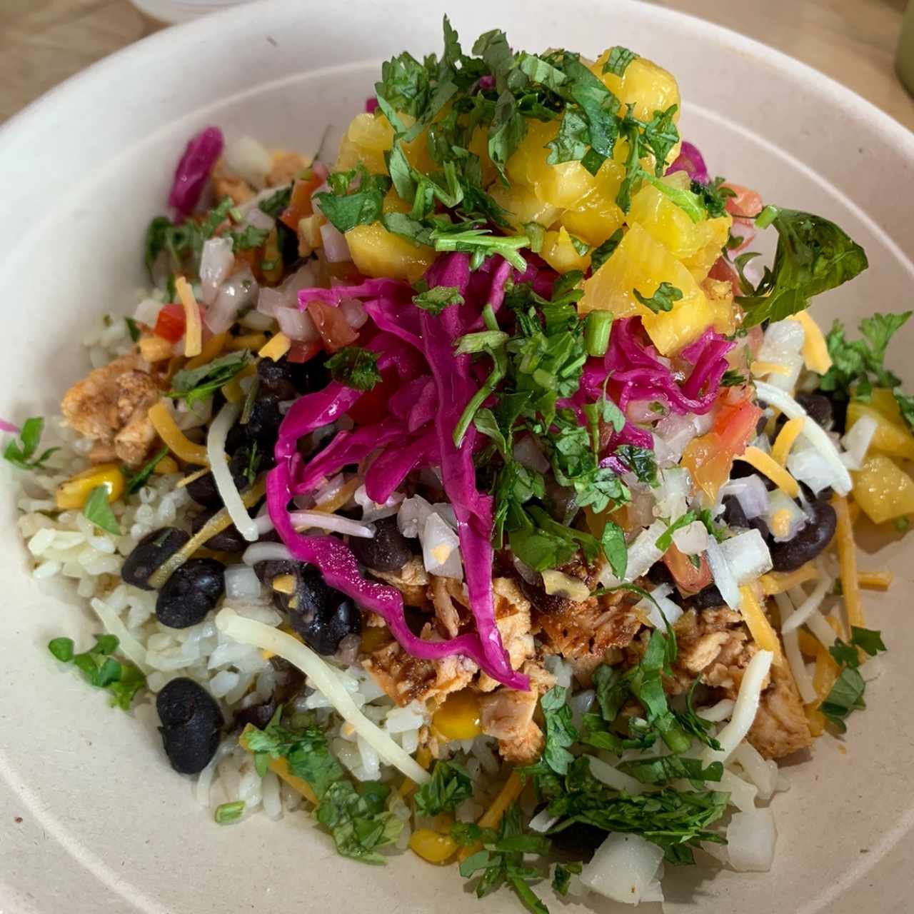 Menú - Burrito Bowl