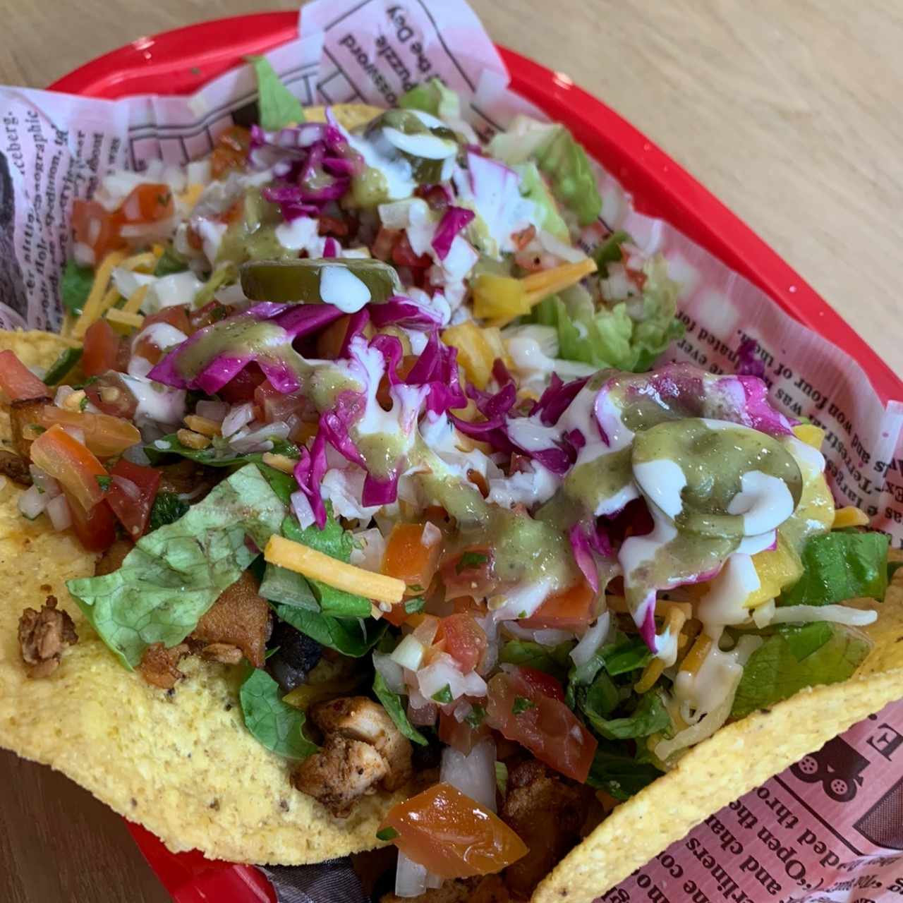 Menú - Tostada