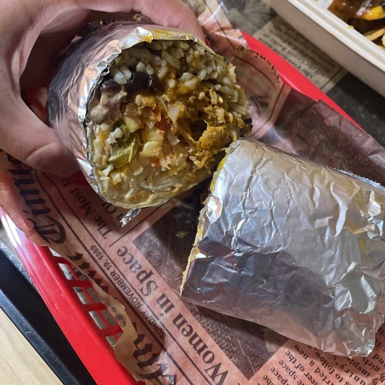 Menú - Burrito