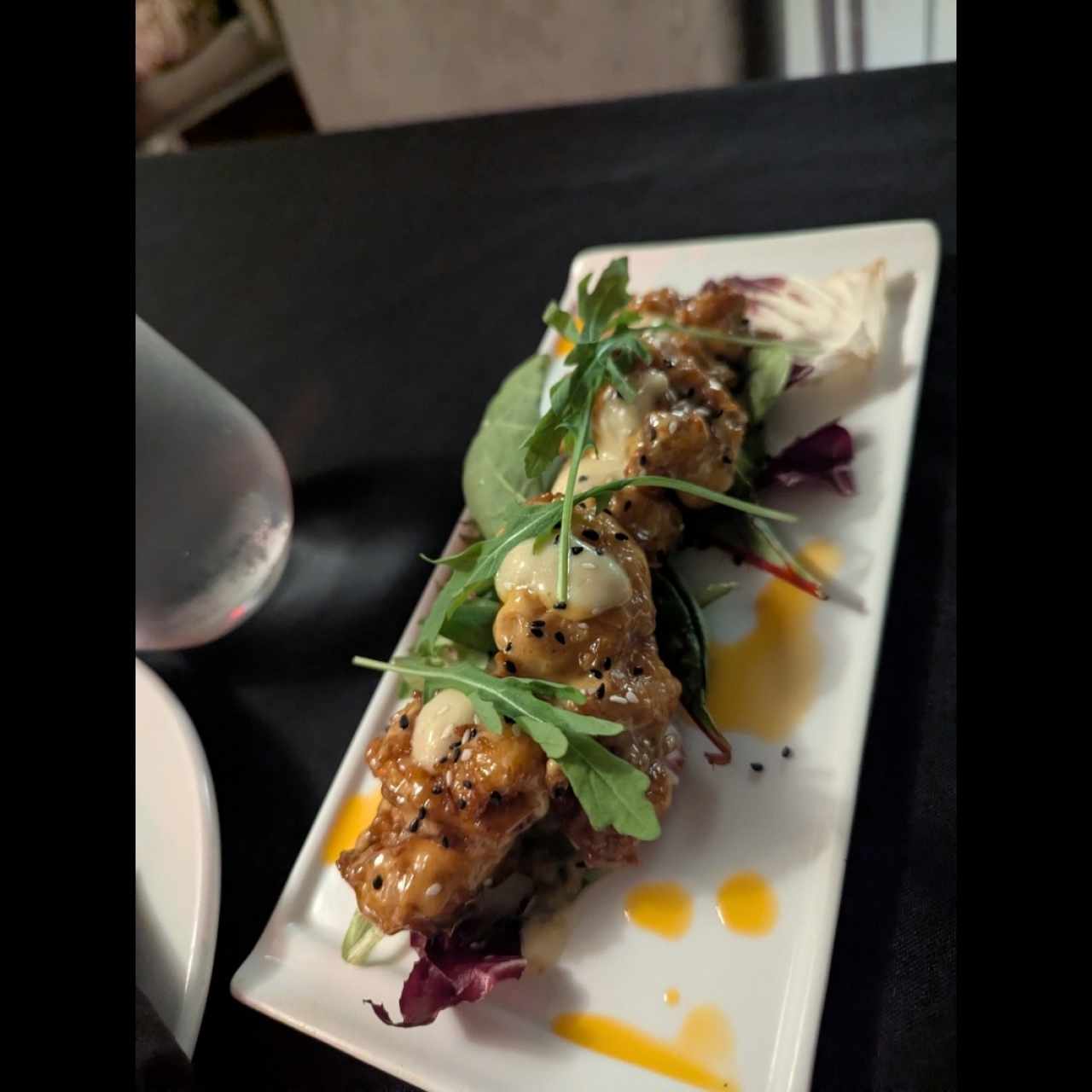 Crunchy shrimps