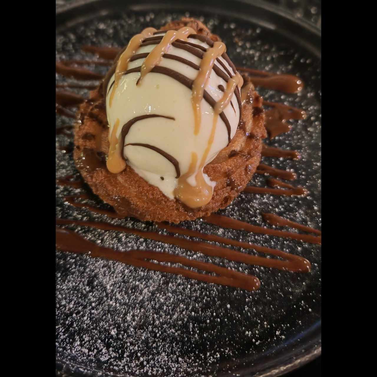 Galleta de Churro con Helado 