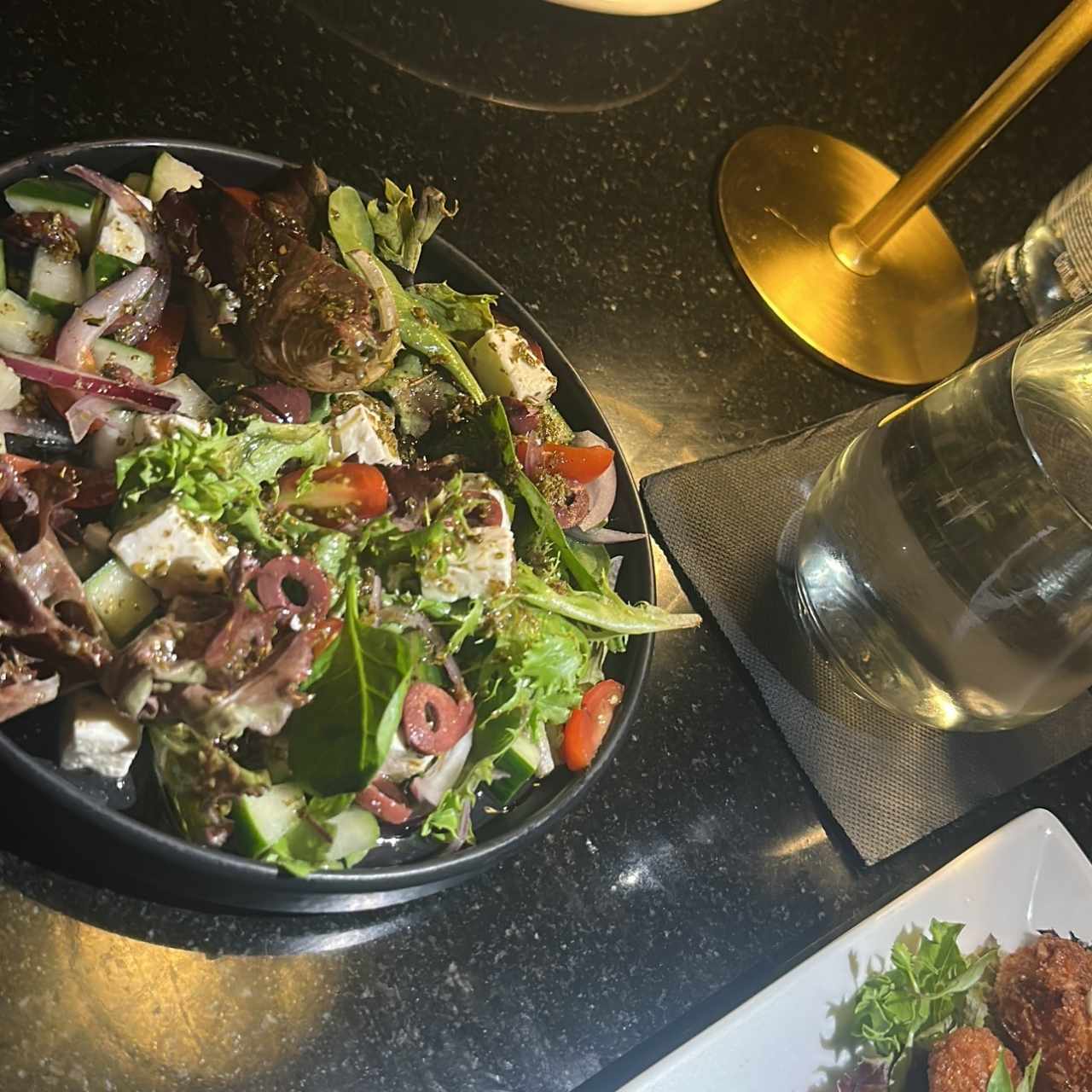 Ensalada de la huerta con balsámico