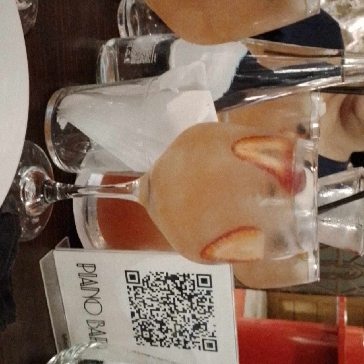 sangría rosada