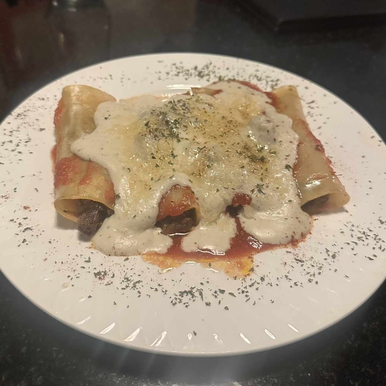 Carnes - Canelloni de ossobuco