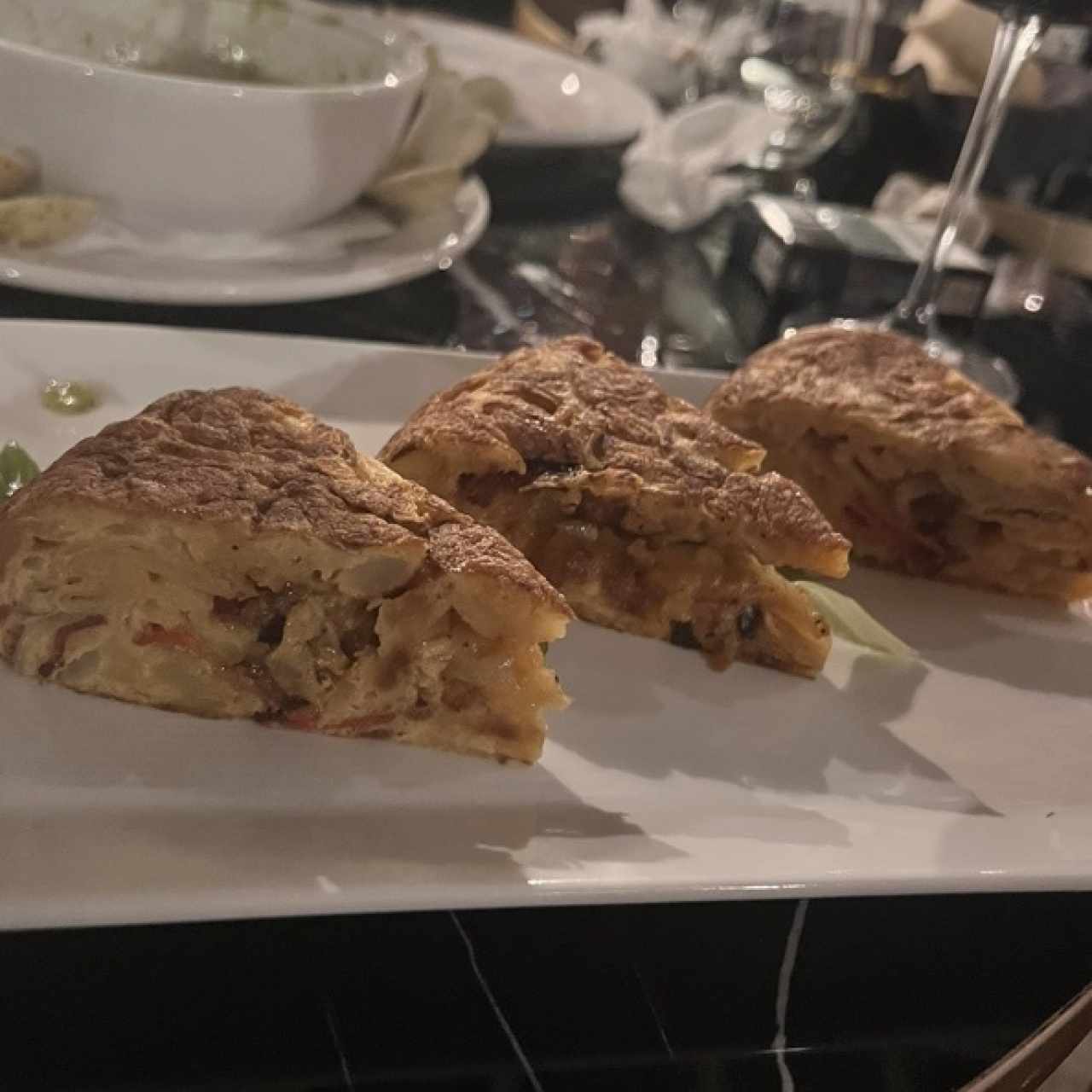 Tortilla española de chorizo