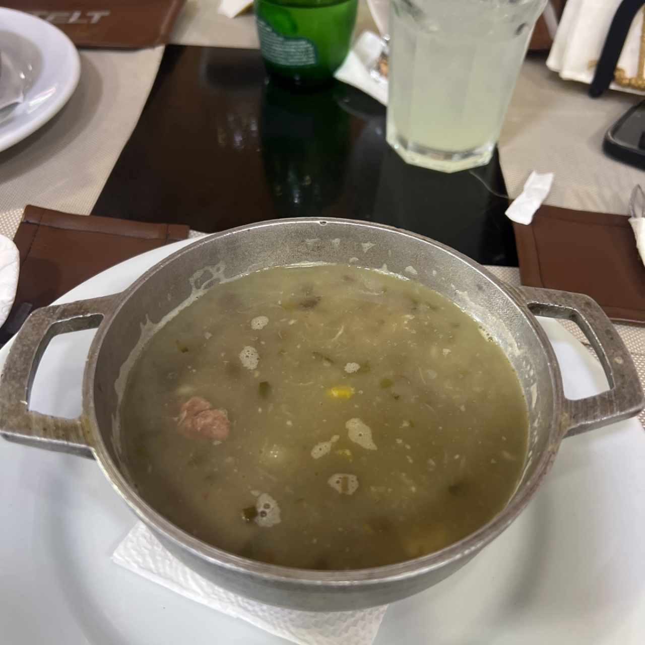 SOPA DE CARNE Y LENTEJAS