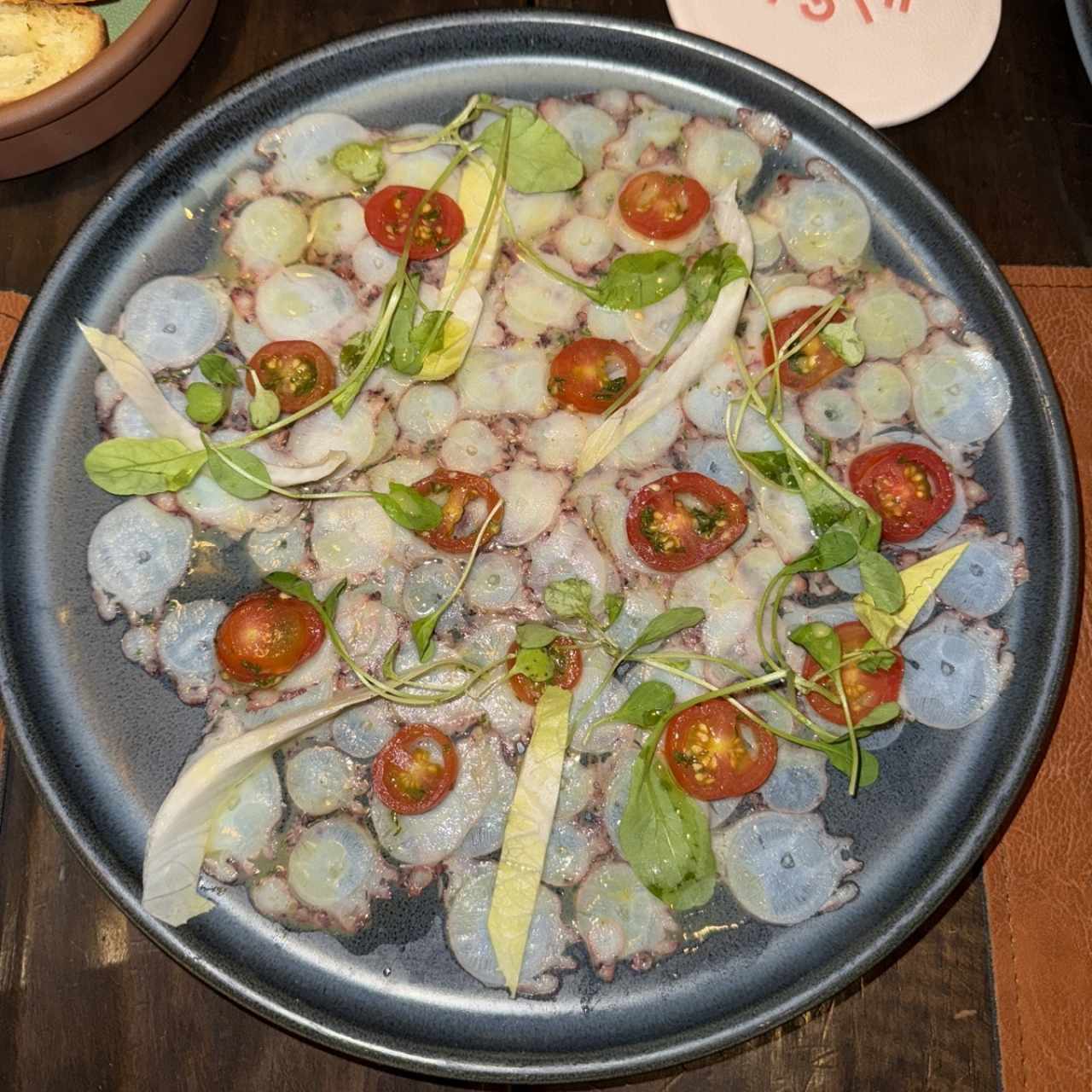 Anti Pasti - Carpaccio de polpo