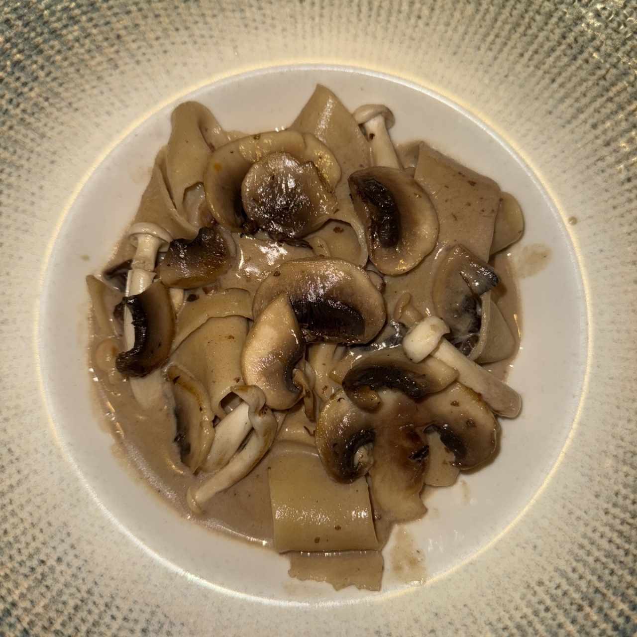 Pappardelle ai funghi e tartufo