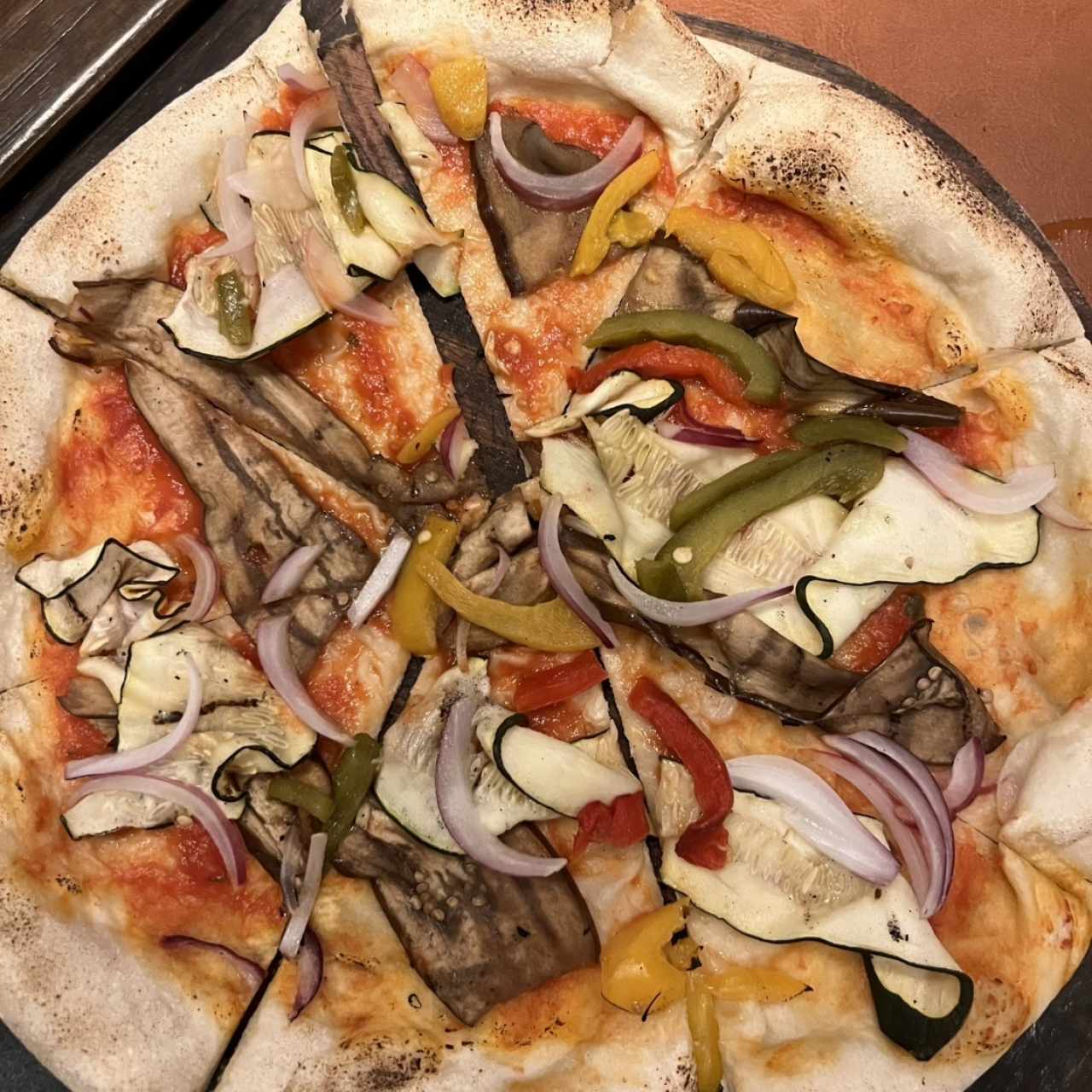 Pizza alle verdure grigliate