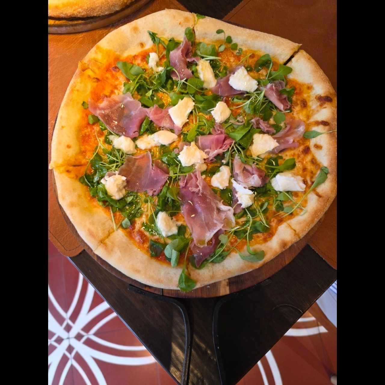 Prosciutto, rucola e bufala