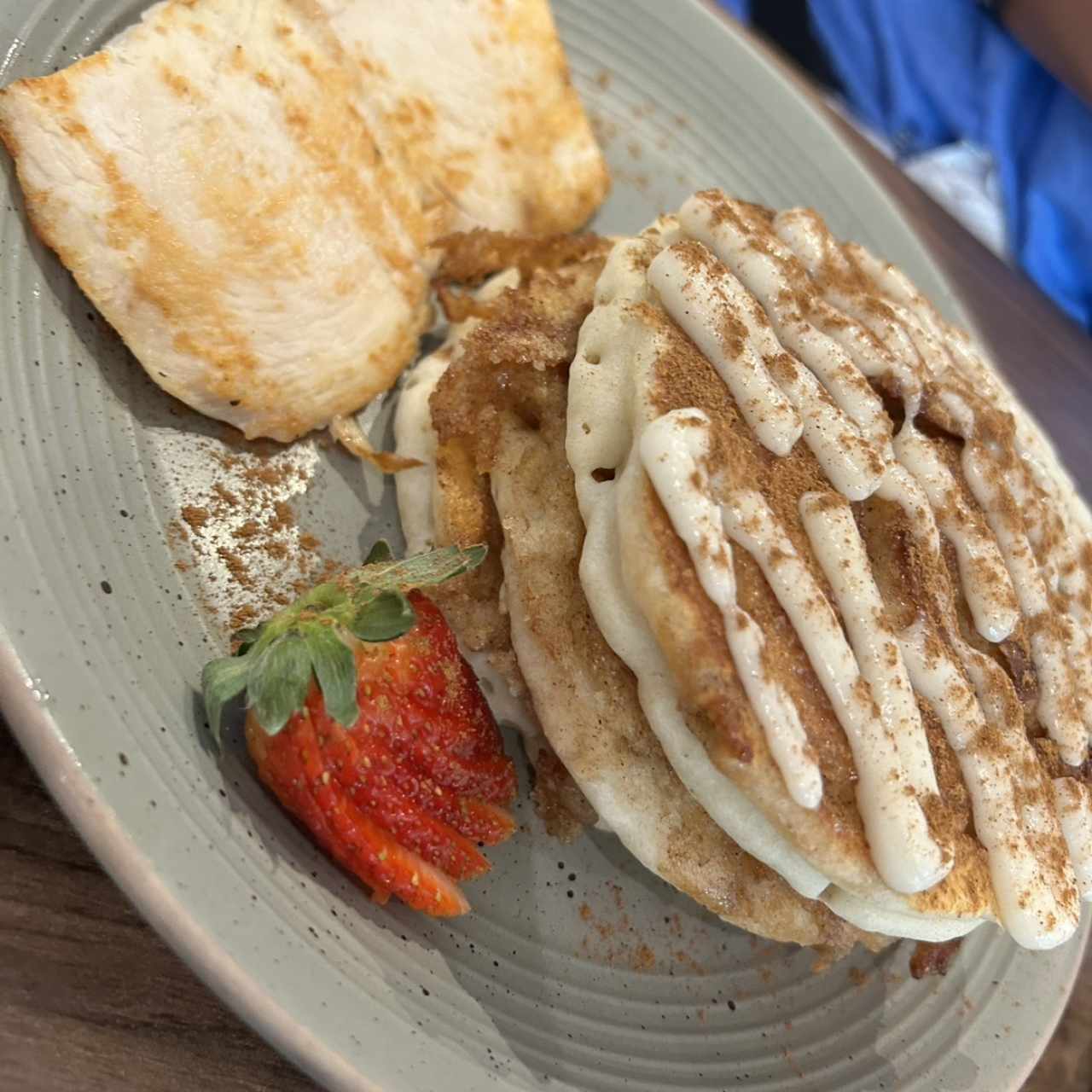 Breakfast - Cinnamon Roll Pancakes