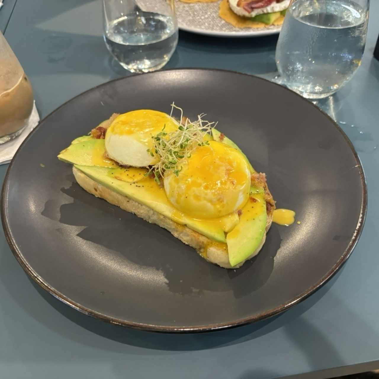 Breakfast - Benedict Avo Toast