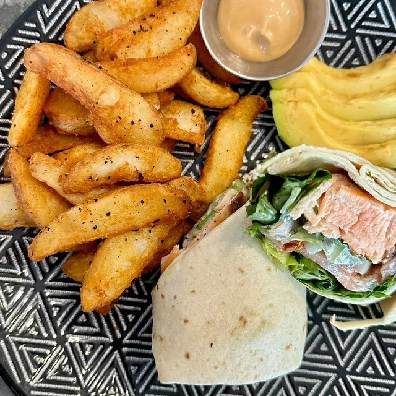 Brunch - Salmon Wrap