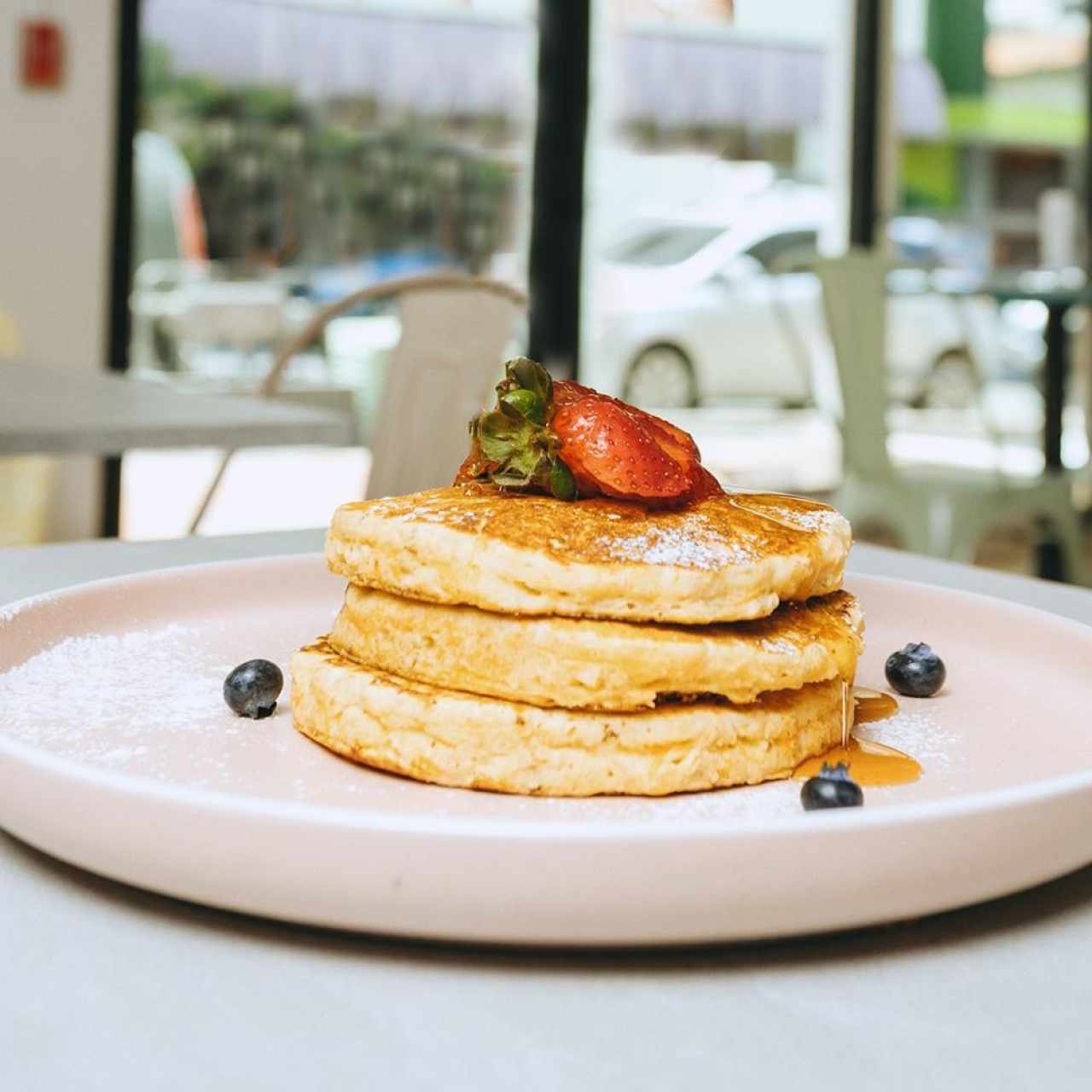 Happy Pancakes or Waffles