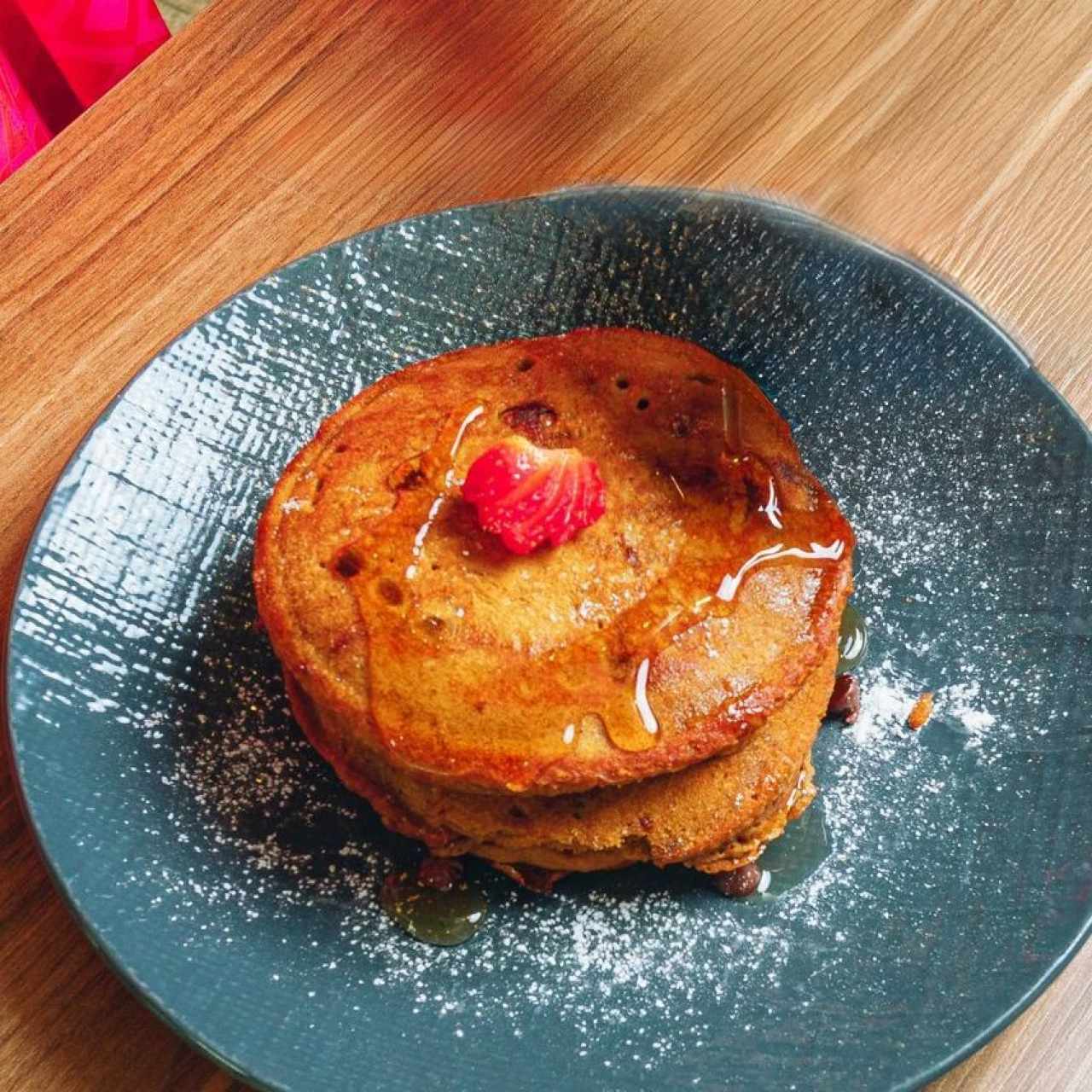 Choco Coffee Pancakes
