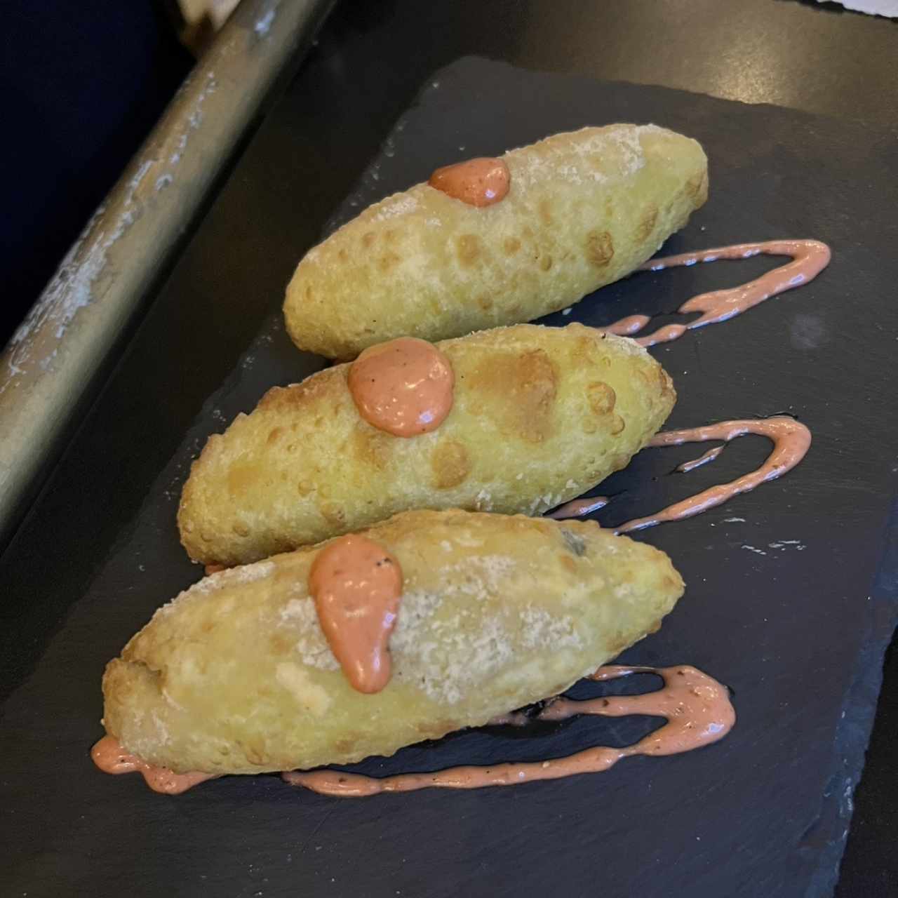 Carimañolas de pulpo