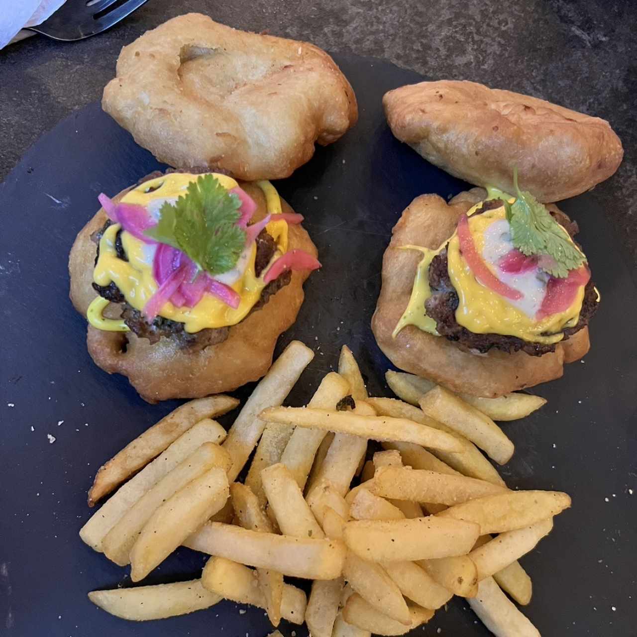 Hamburguesas de hojaldre 