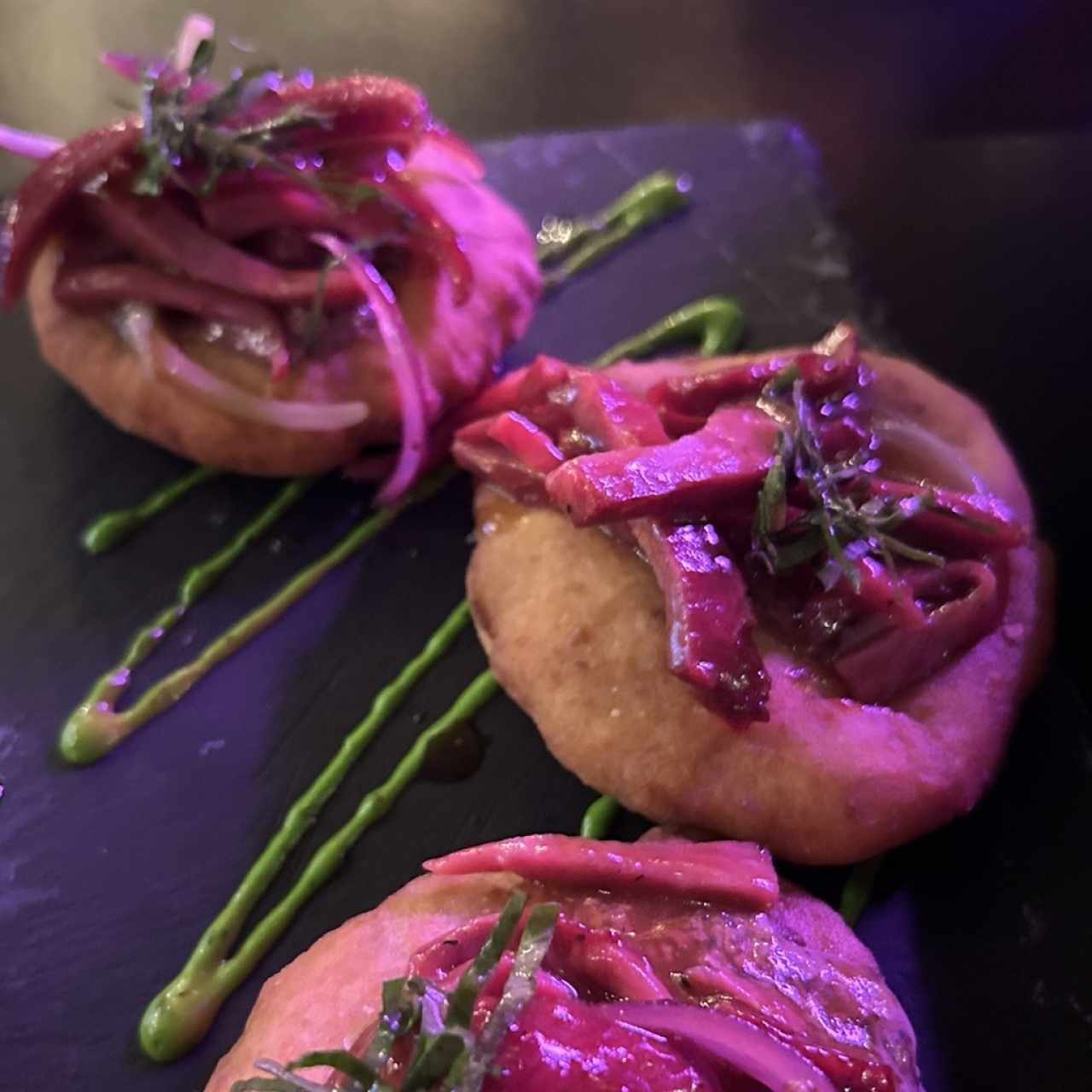 Torrejitas con ropa vieja de tasajo