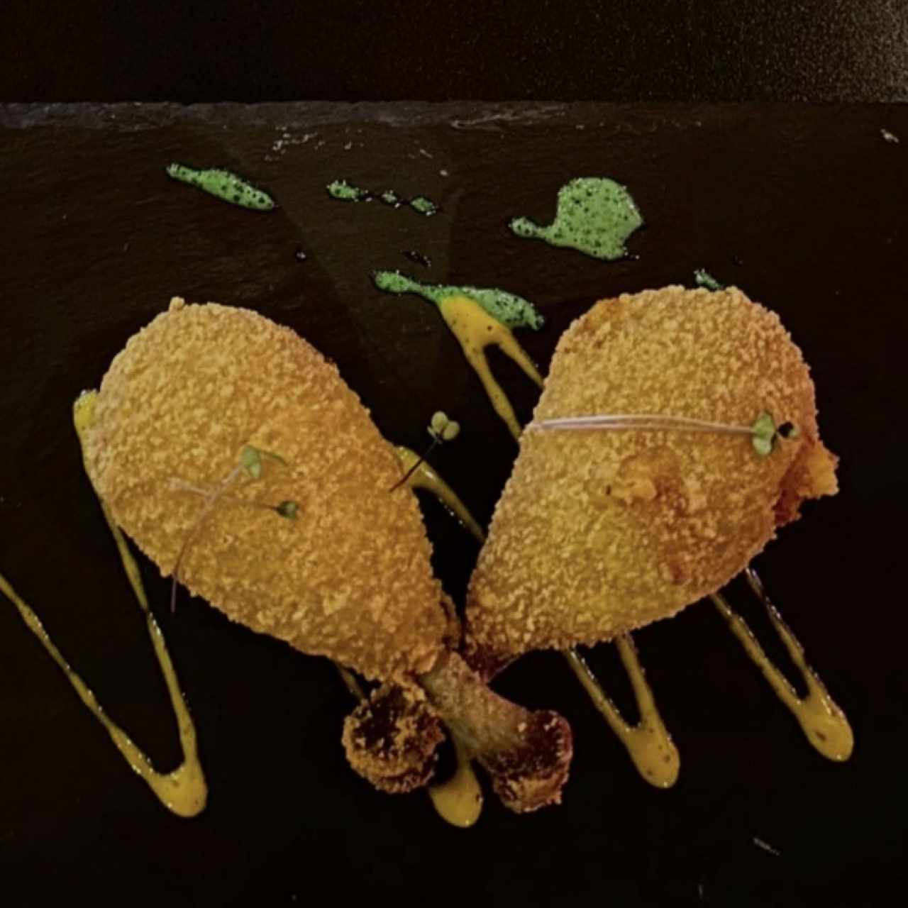 Muslos de arroz con pollo