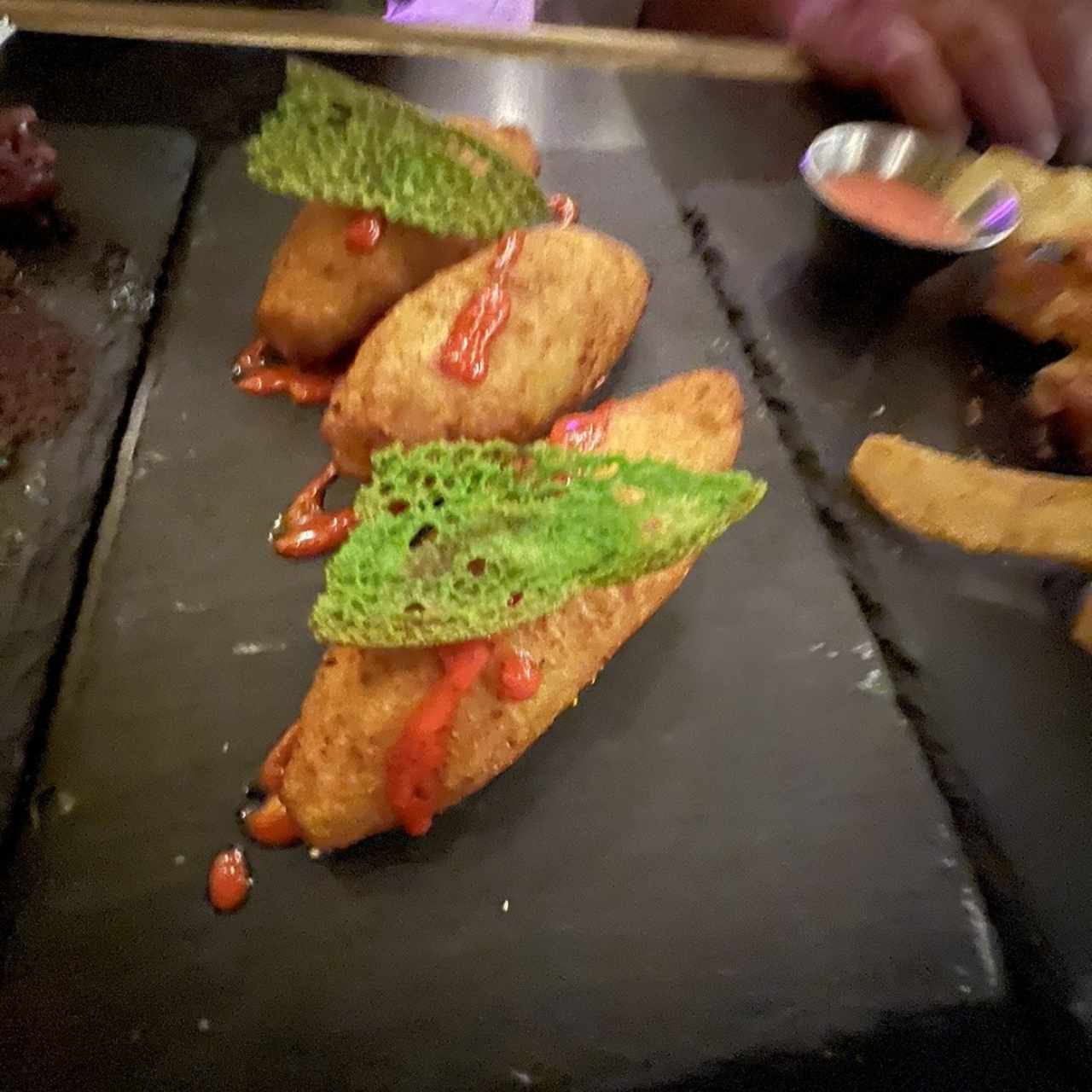 Carimanolas de pulpo