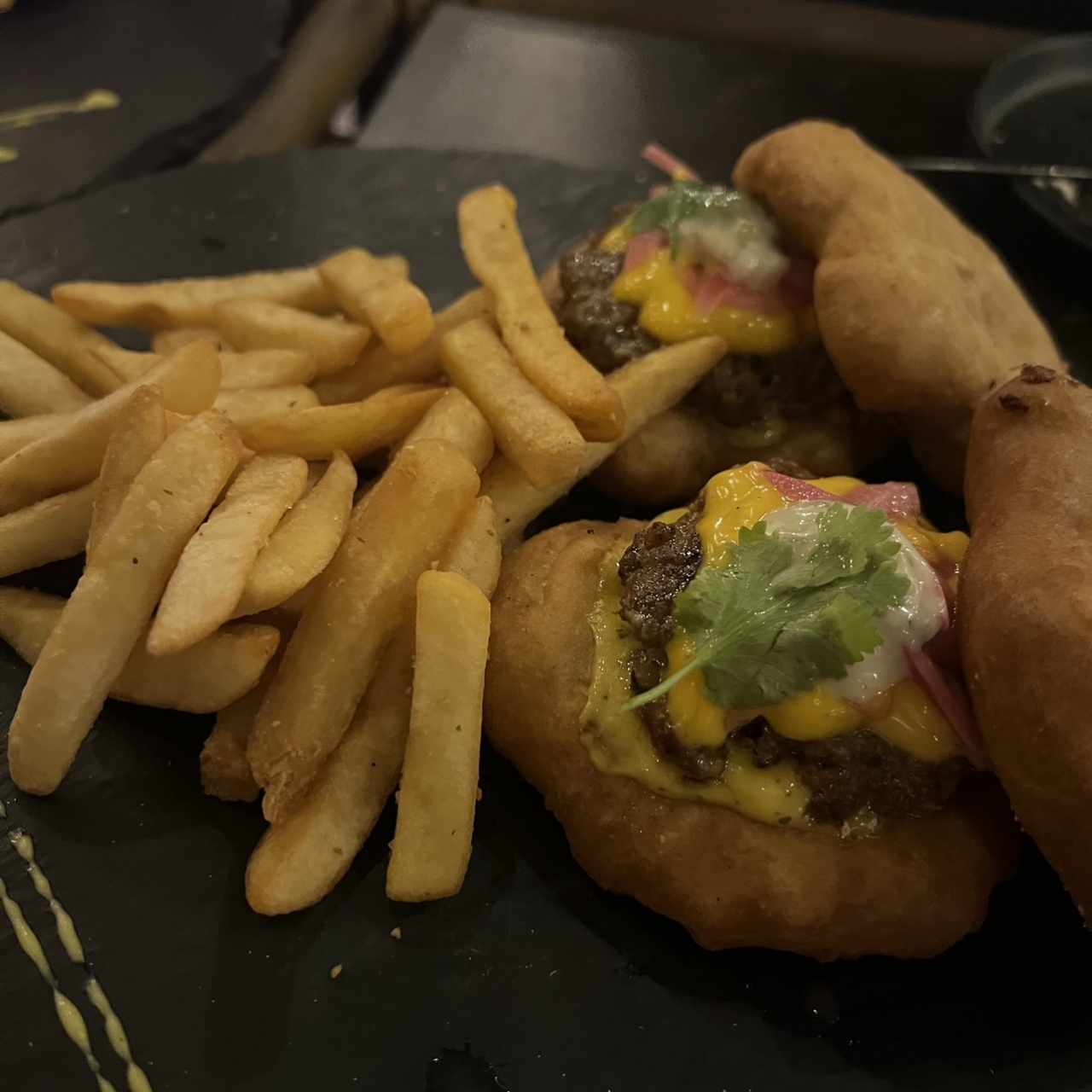 Hamburguesa de hojaldre
