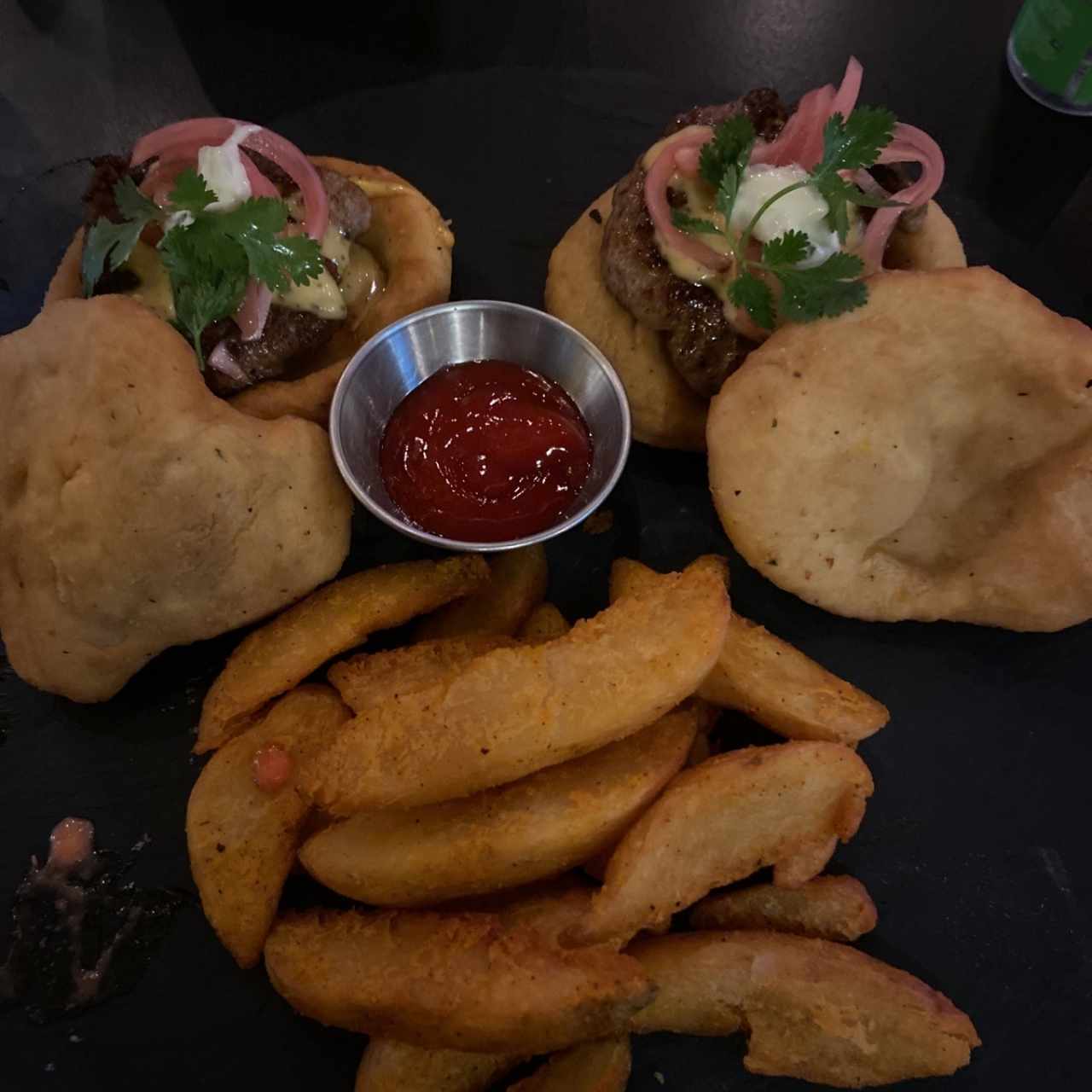 Hamburguesa de hojaldre