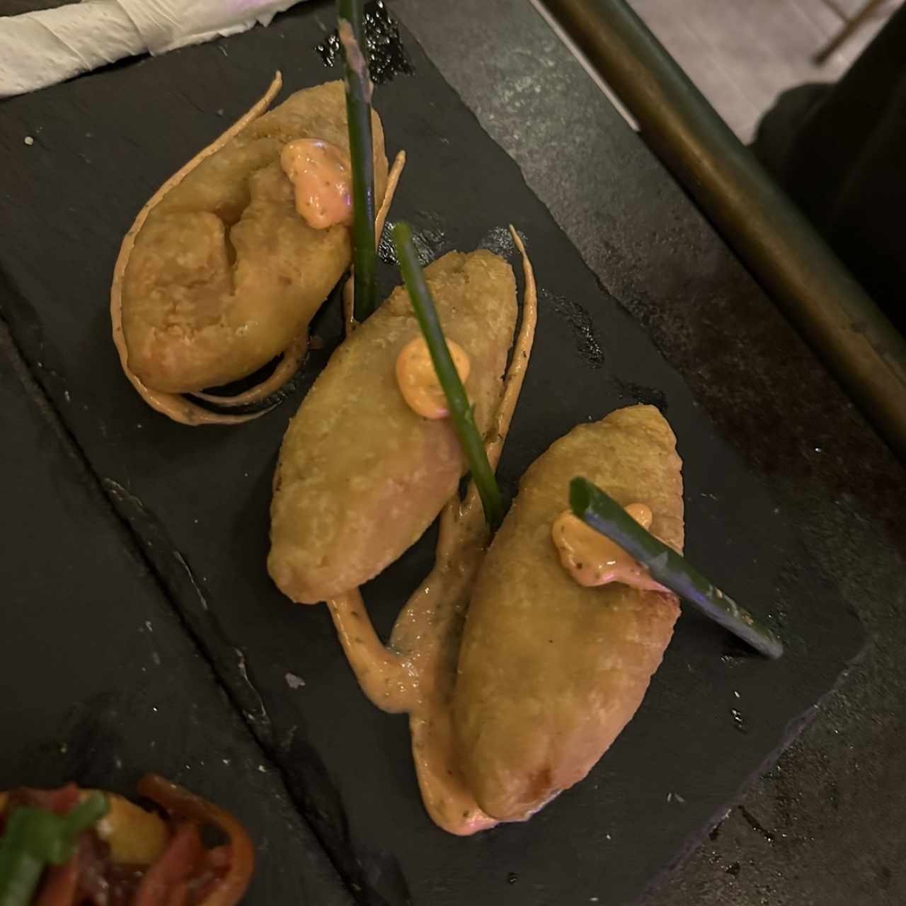 Caribañolas de pulpo