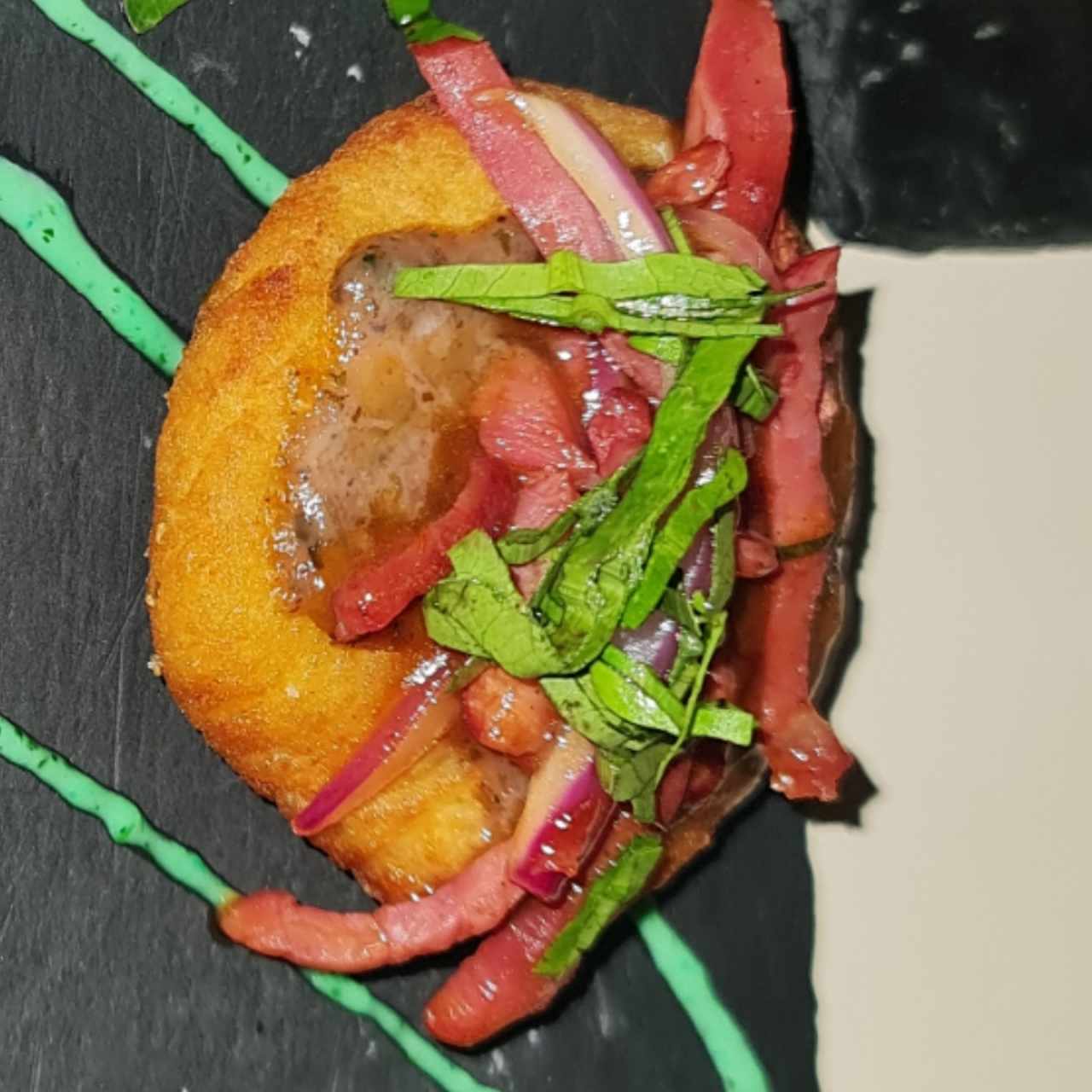 Torrejita de maíz nuevo con ropa vieja 