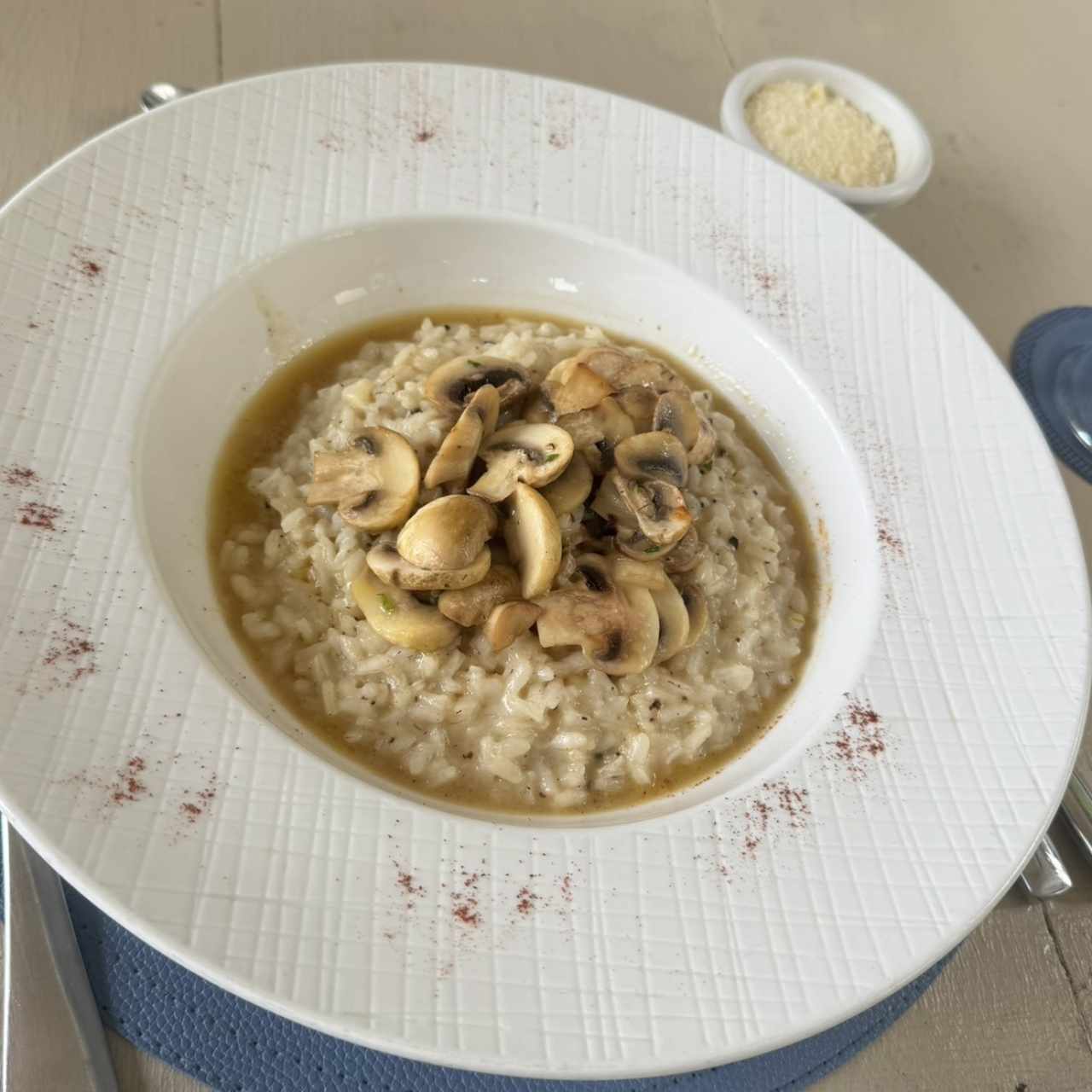 Risottos - Risotto con Champiñones
