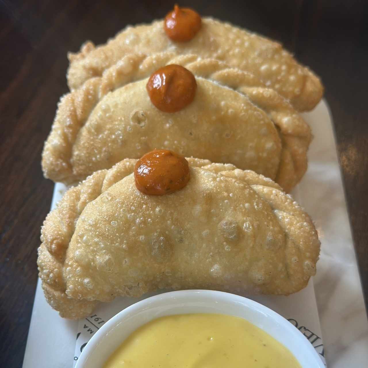 Empanadas de cordero