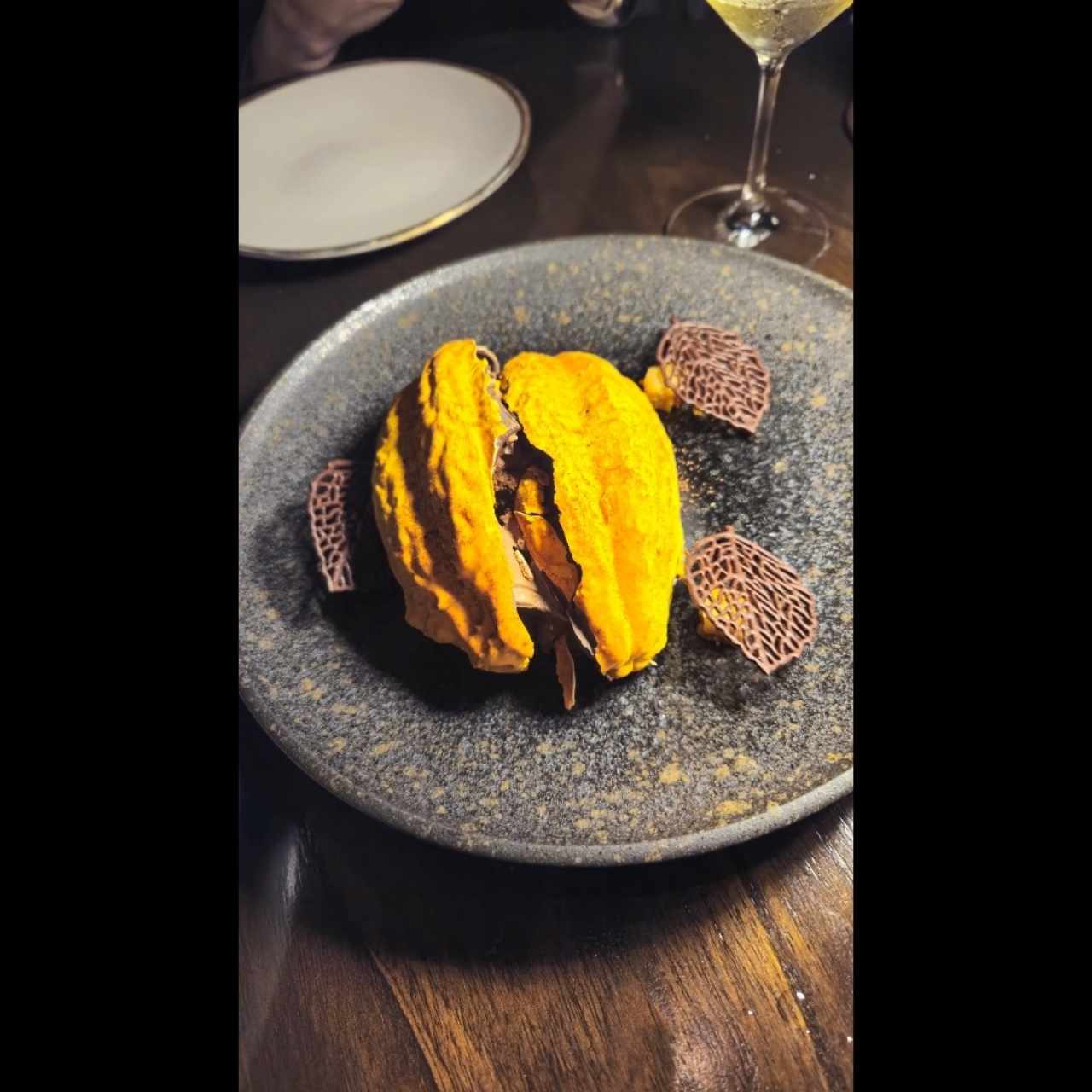 postre de chocolate 