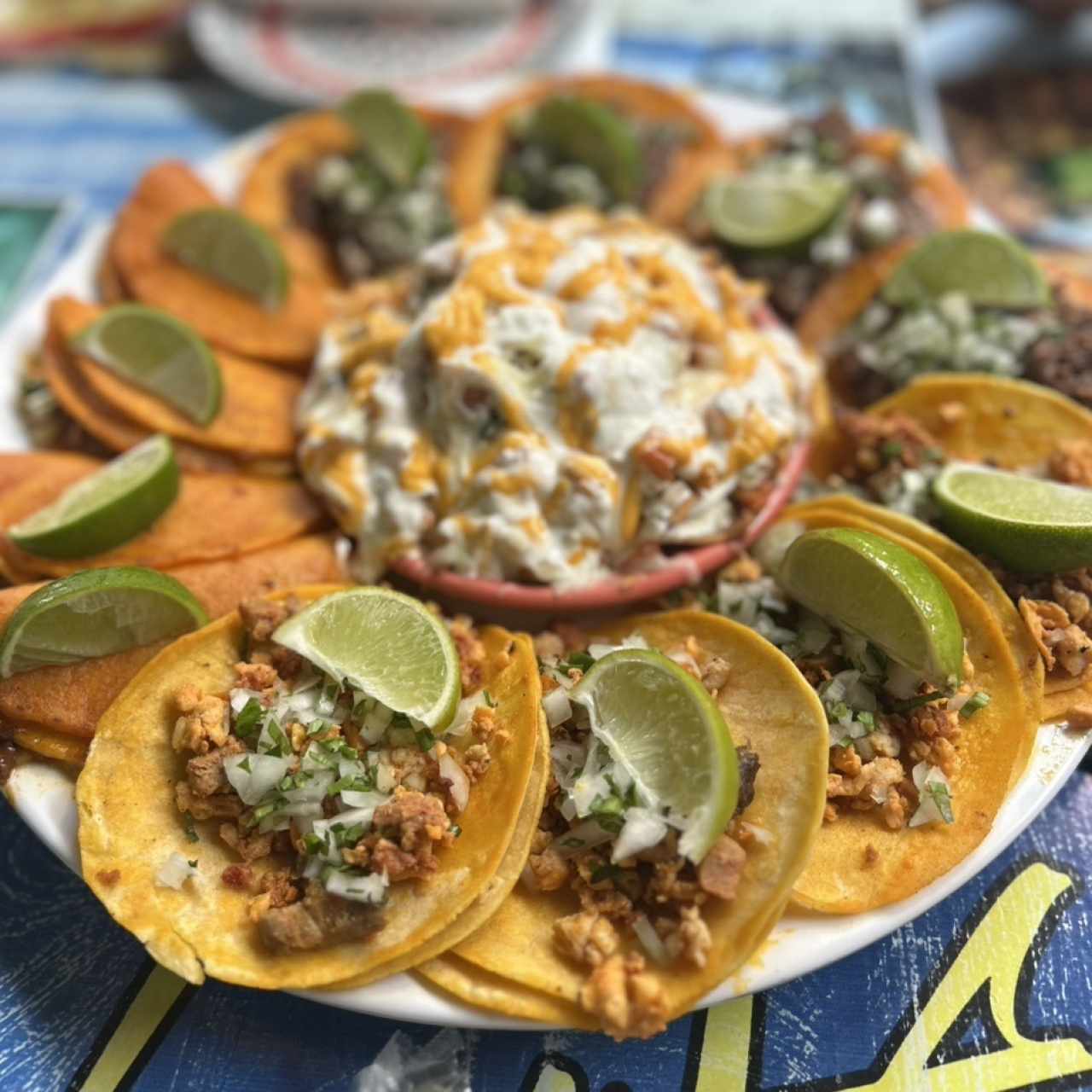 Bandeja de 12 tacos surtidos