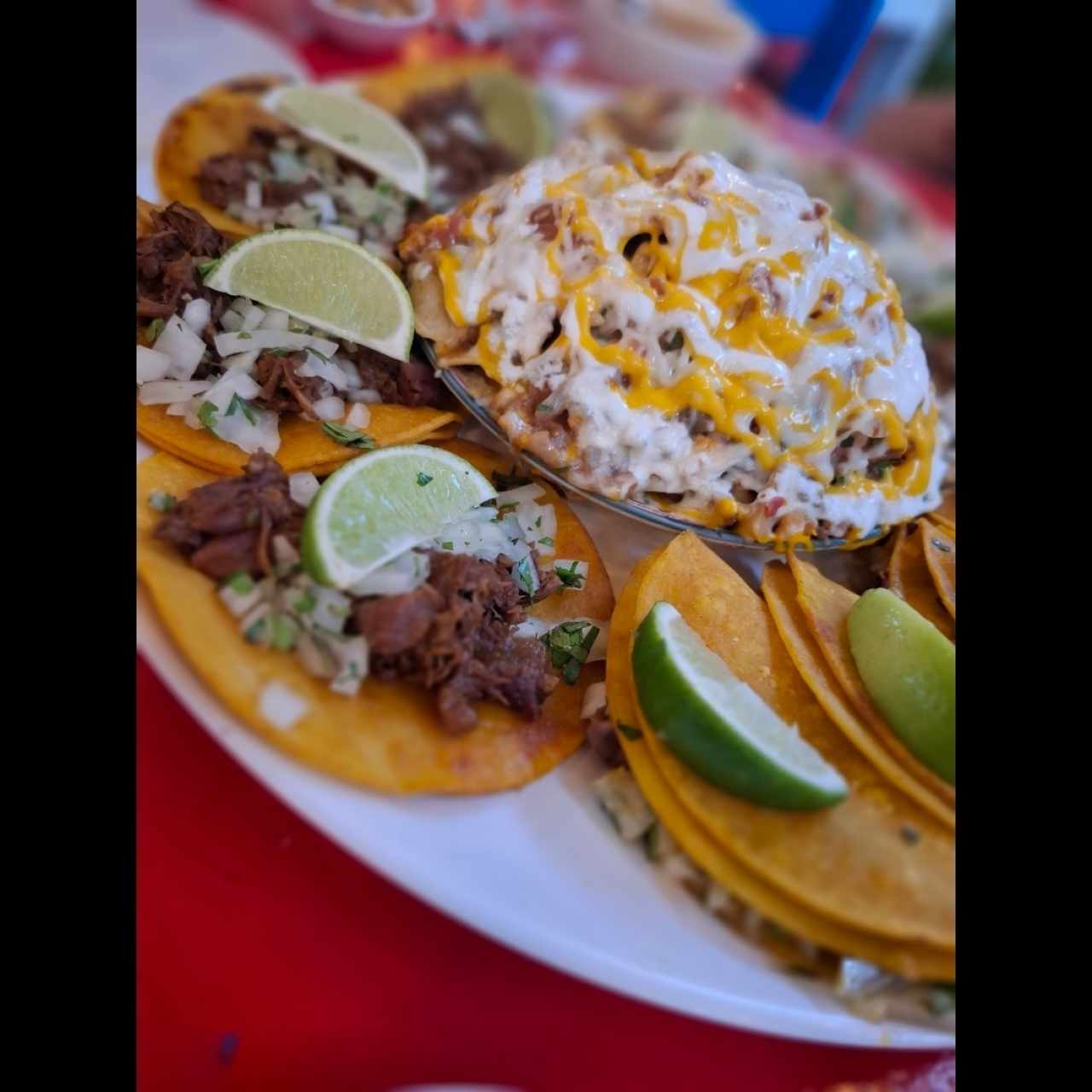 Una bandeja para compartir