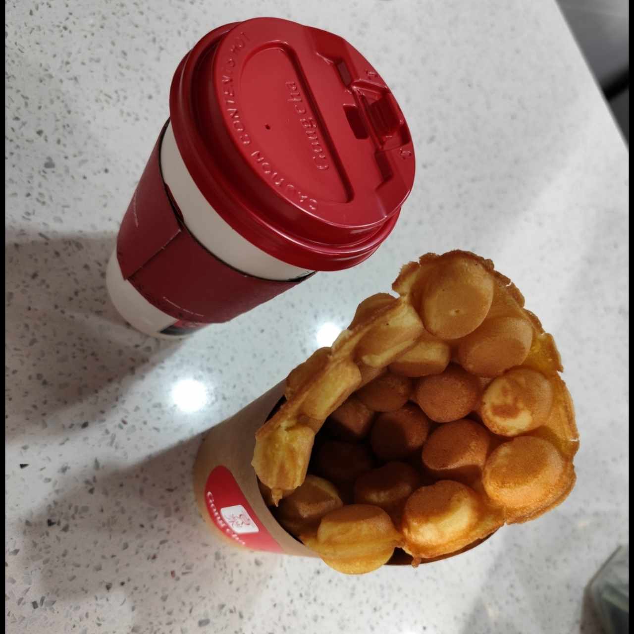 Postres - Egg waffle