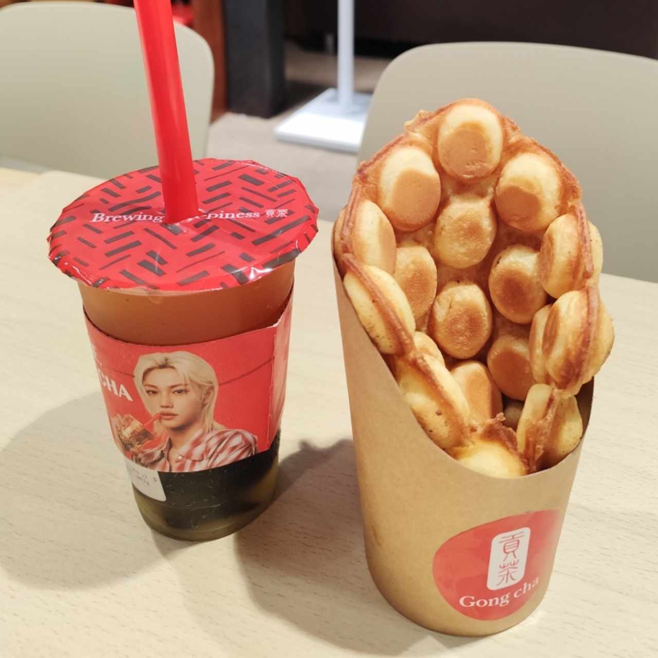 Postres - Egg waffle