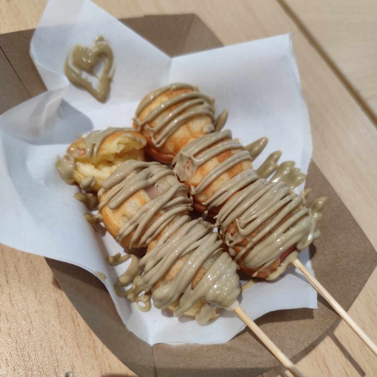Waffle stick