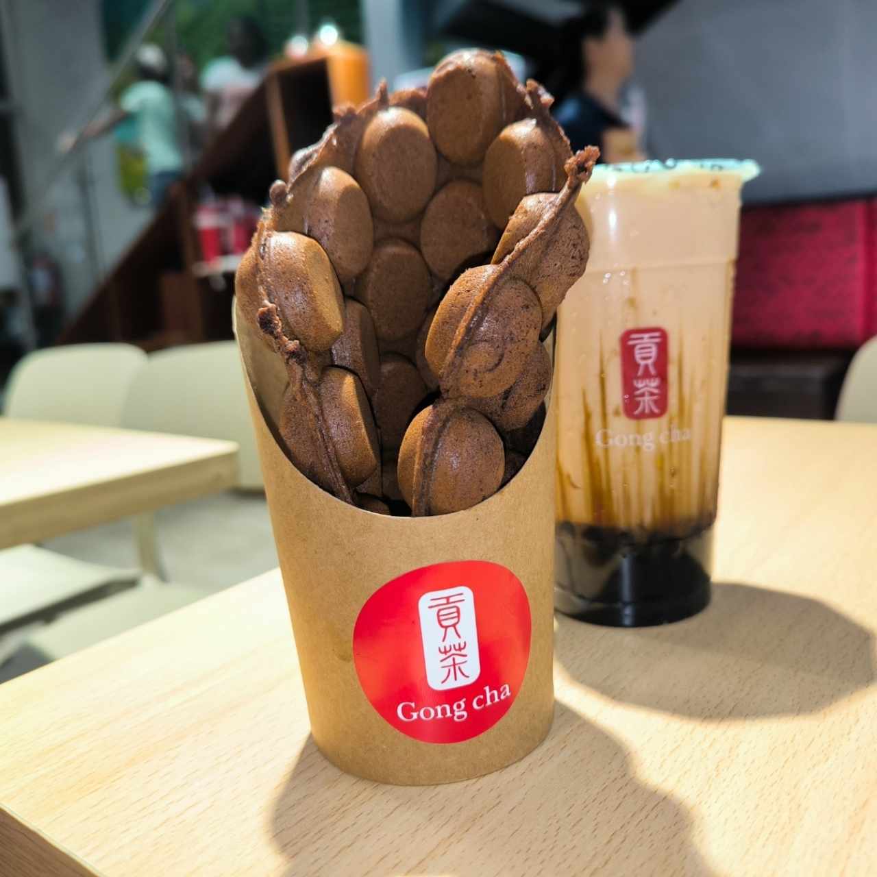 Postres - Chocolate Egg Waffle