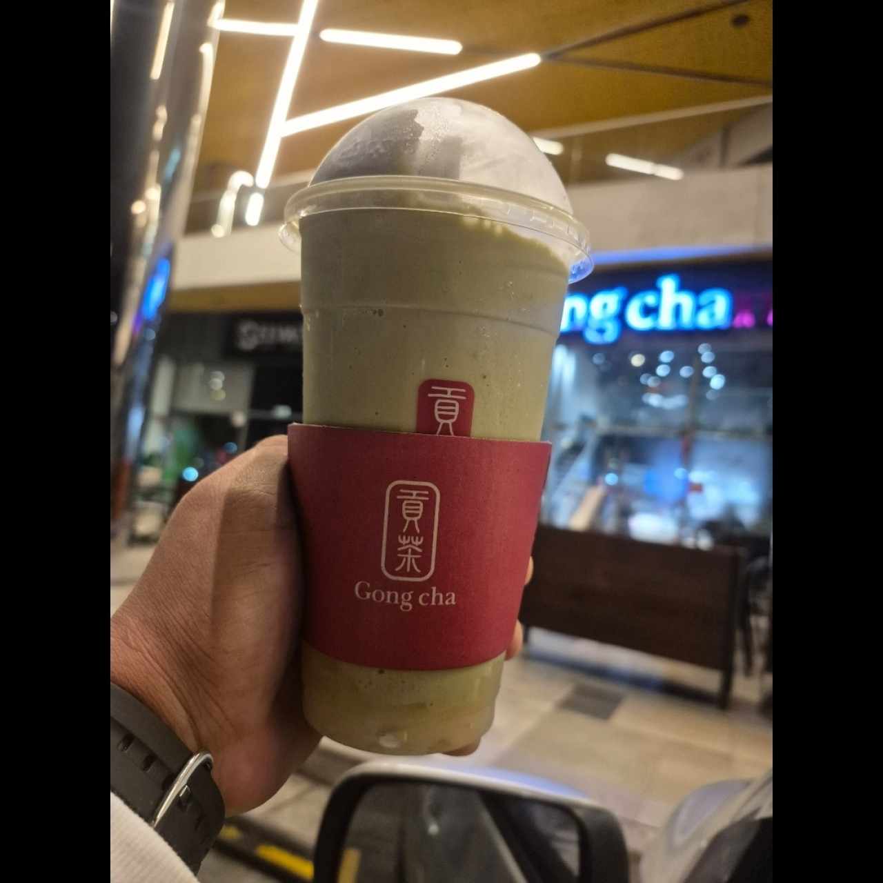 Smoothie matcha 